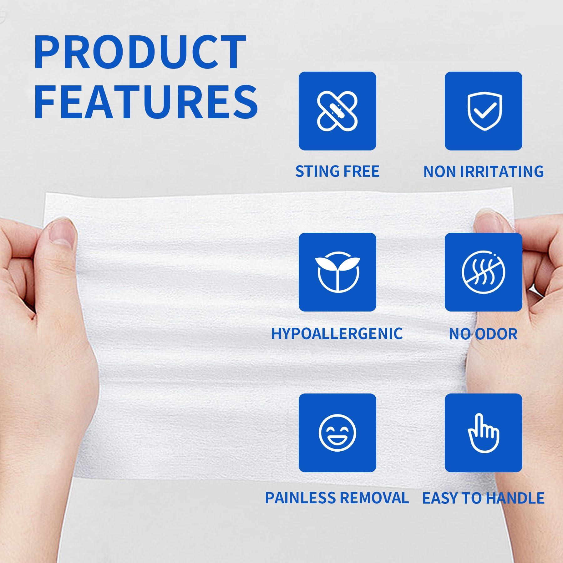 40 Pcs Adhesive Remover Wipes - Adhesive Tape Remover Pads,Premium Adhesive Tape Remover Pads,Adhesive Remover for Skin from Bandages,Tapes, and Ostomy Adhesives - Image 4