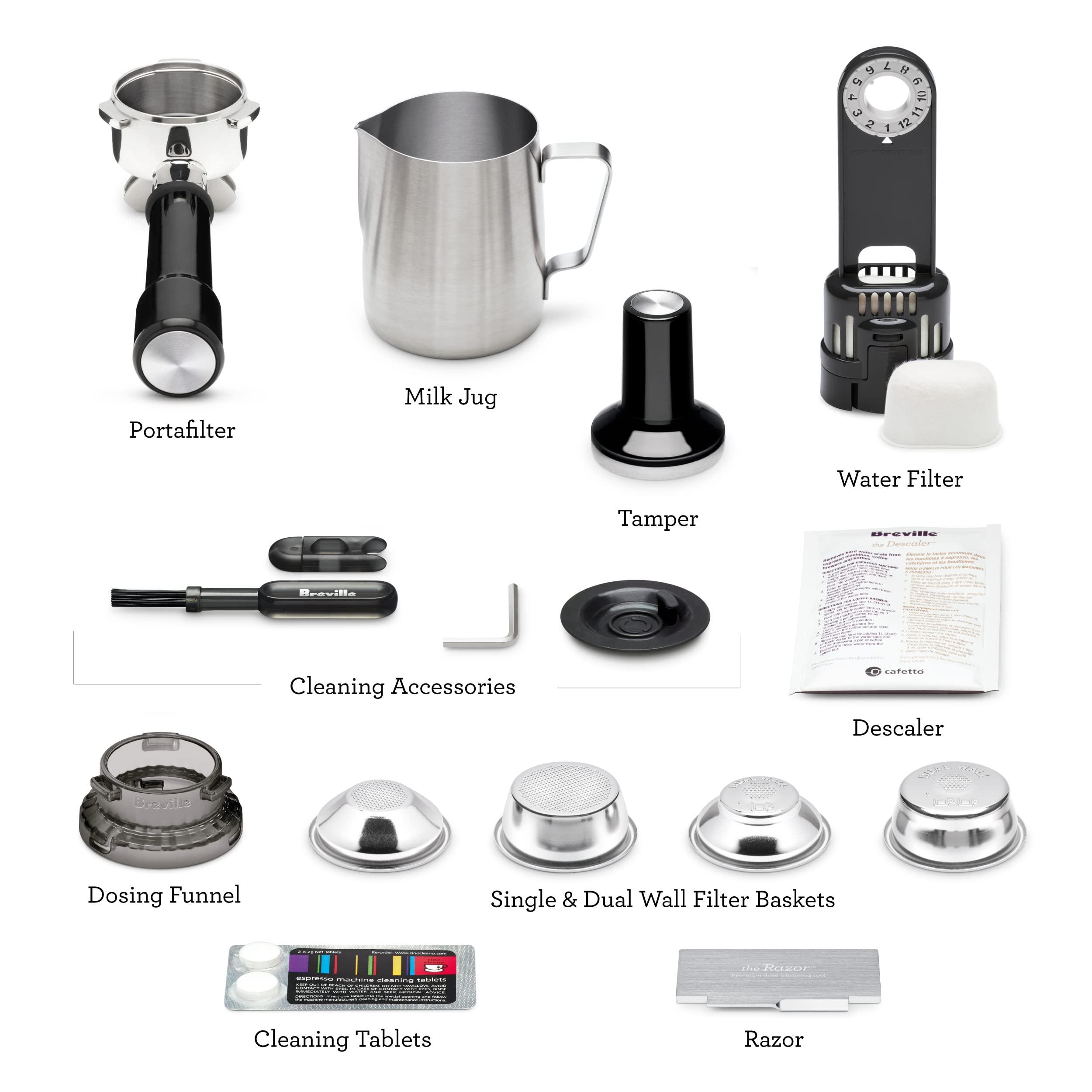 Breville Barista Express Espresso Machine BES870XL, Brushed Stainless Steel - Image 7