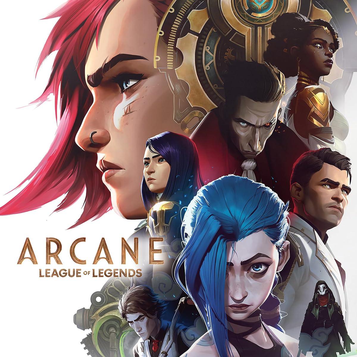CINEMAFLIX Arcane League of Legends - POSTER - Measures 12 x 12 inches