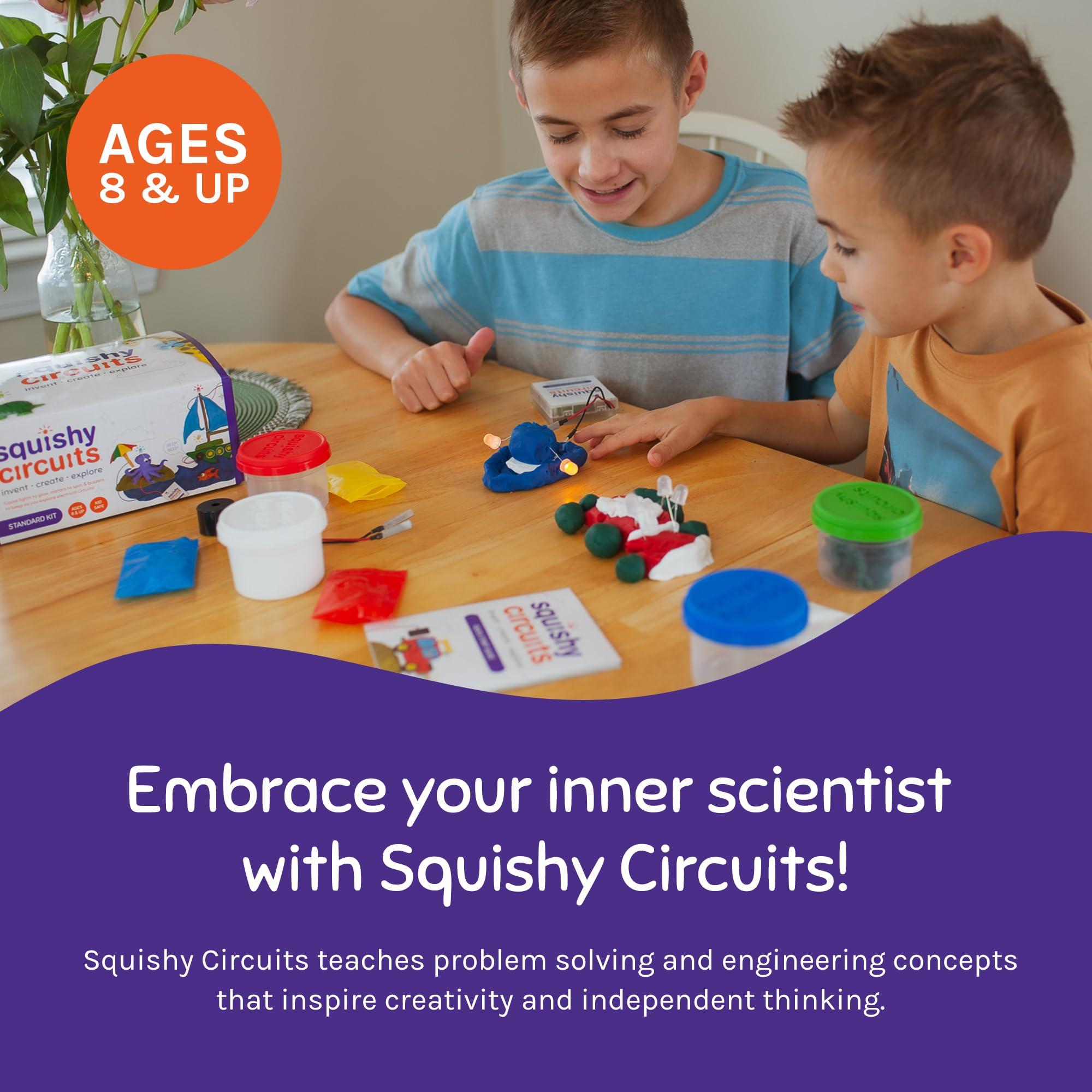 Squishy Circuits Standard Kit - Explore Electrical Circuits with Play Dough - STEM Science Kits for Kids Age 8-12 - Fun and Educational at Home, Classroom, Camp, and More! - Image 5