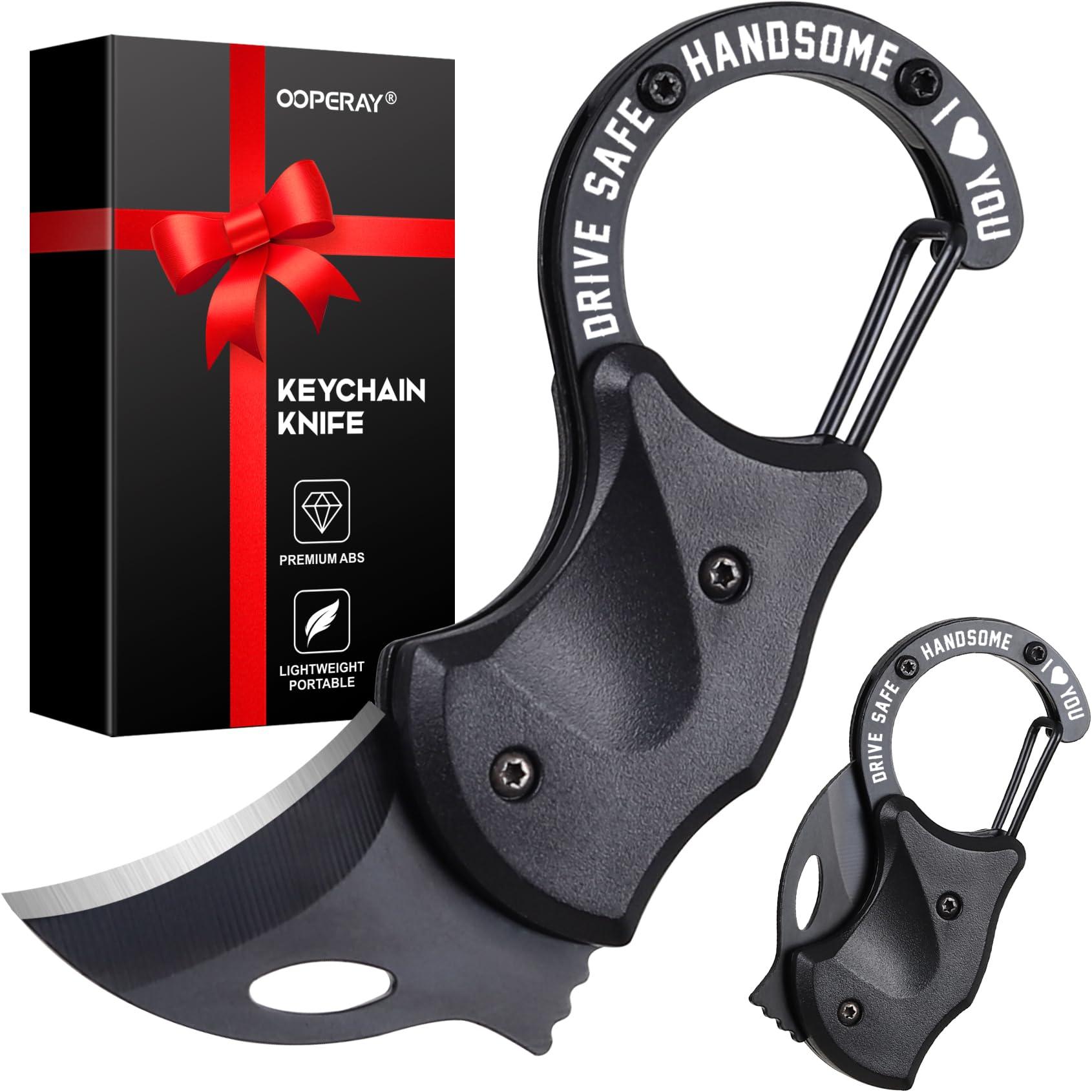OOPERAY Gifts for Him Valentines Day Men Husband, Valentines Anniversary Birthday Gifts for Him, Mens Tool Gift, EDC Keychain Gift for Boyfriend, Valentine for Husband from Wife