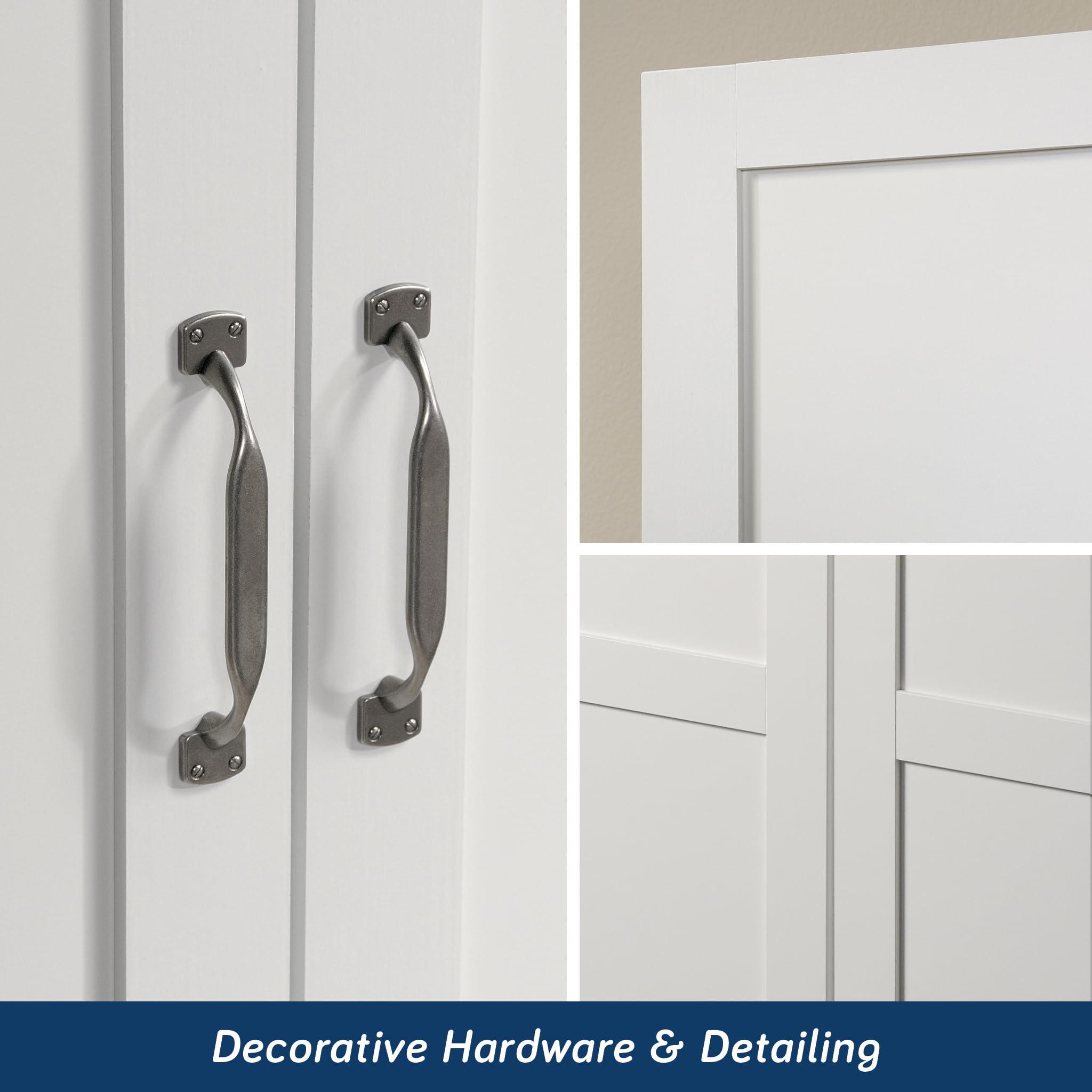 Sauder Select Storage Cabinet/ Pantry cabinets, White finish - Image 9