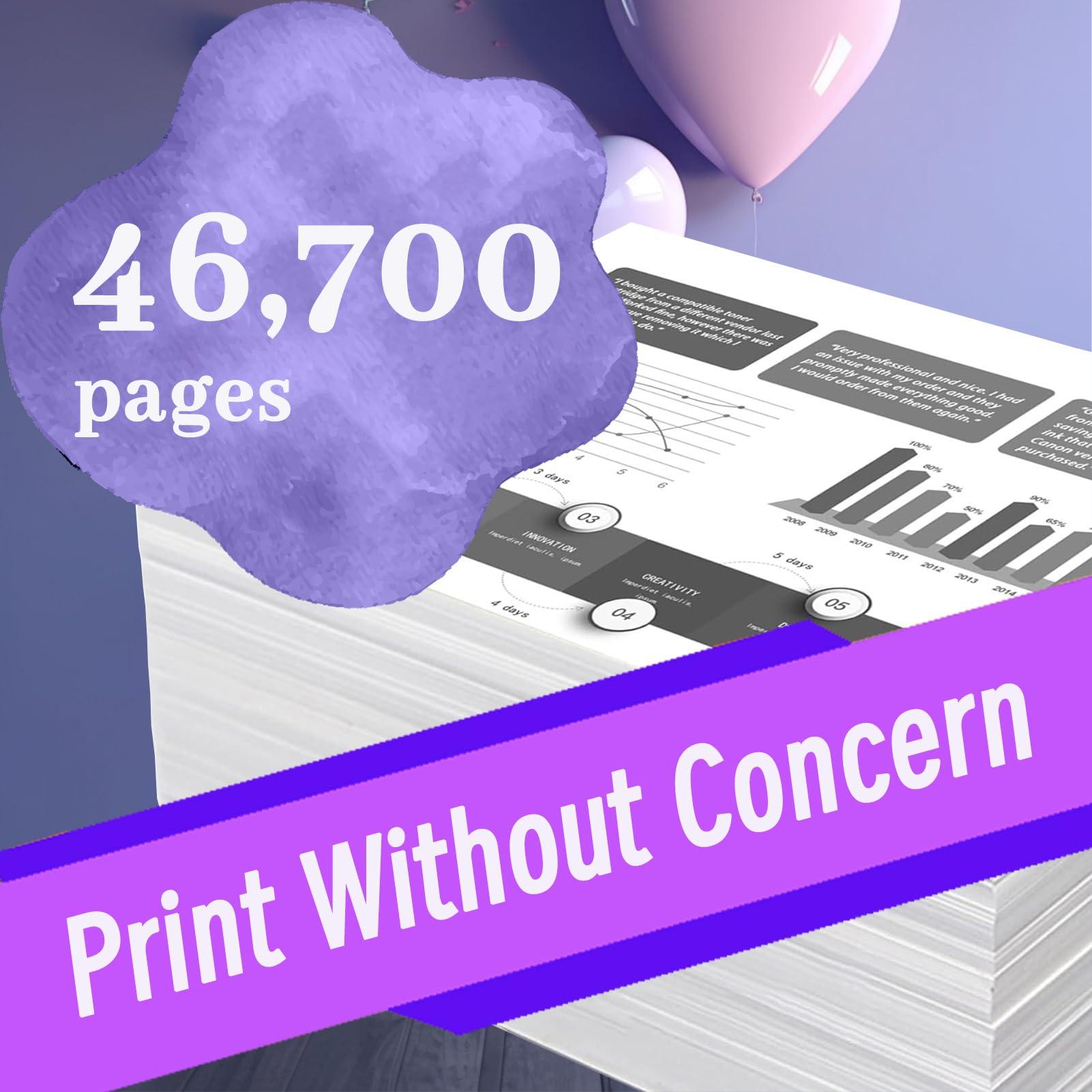 HHUVBC B600 106R03944 Compatible Toner Cartridge Replacement for Xerox VersaLink B600DN B600DX B600DXF B600DXP B605S B605SF B605SP B605X B605XF B605XP B605XTF Printer 2 Black - Image 3