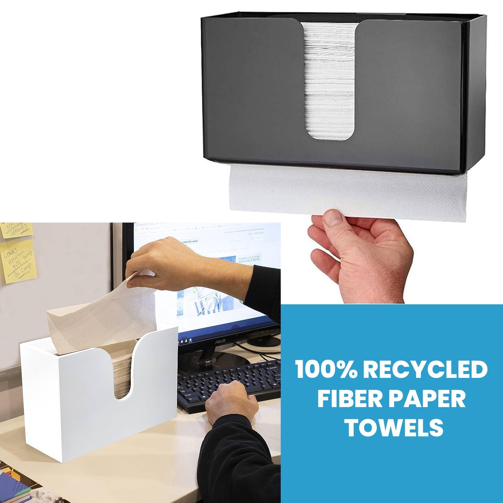 Prefect Stix White MultiFold Paper Towels- Pack of 2-250ct. Total 500 Towels - Image 4