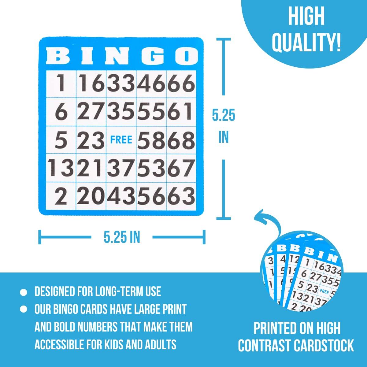 Regal Bingo Deluxe Bingo Game Set for Adults and Kids - Includes 6 Inch Bingo Wheel Cage, 75 Balls, Master Board, 18 Cards, and Colorful Chips - Fun Family Bingo Night - Image 2