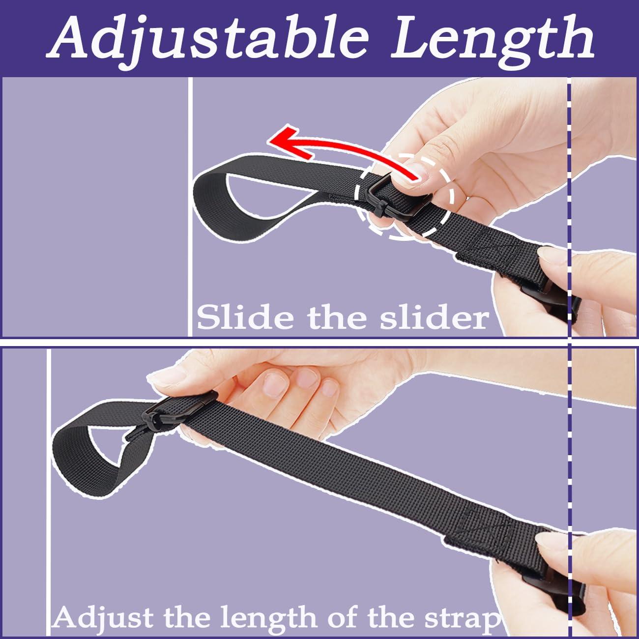 Car Rooftop Cargo Tie Down Hook Straps,Adjustable Roof Cargo Carrier Straps for Car Roof Bag,No Roof Rack Required,6Pcs - Image 7
