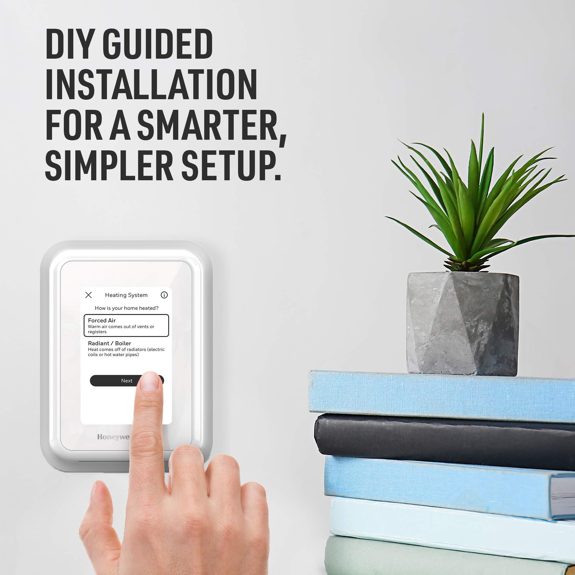 Honeywell Home T9 WIFI Smart Thermostat, Smart Room Sensor Ready, Touchscreen Display, Alexa and Google Assist - Image 9