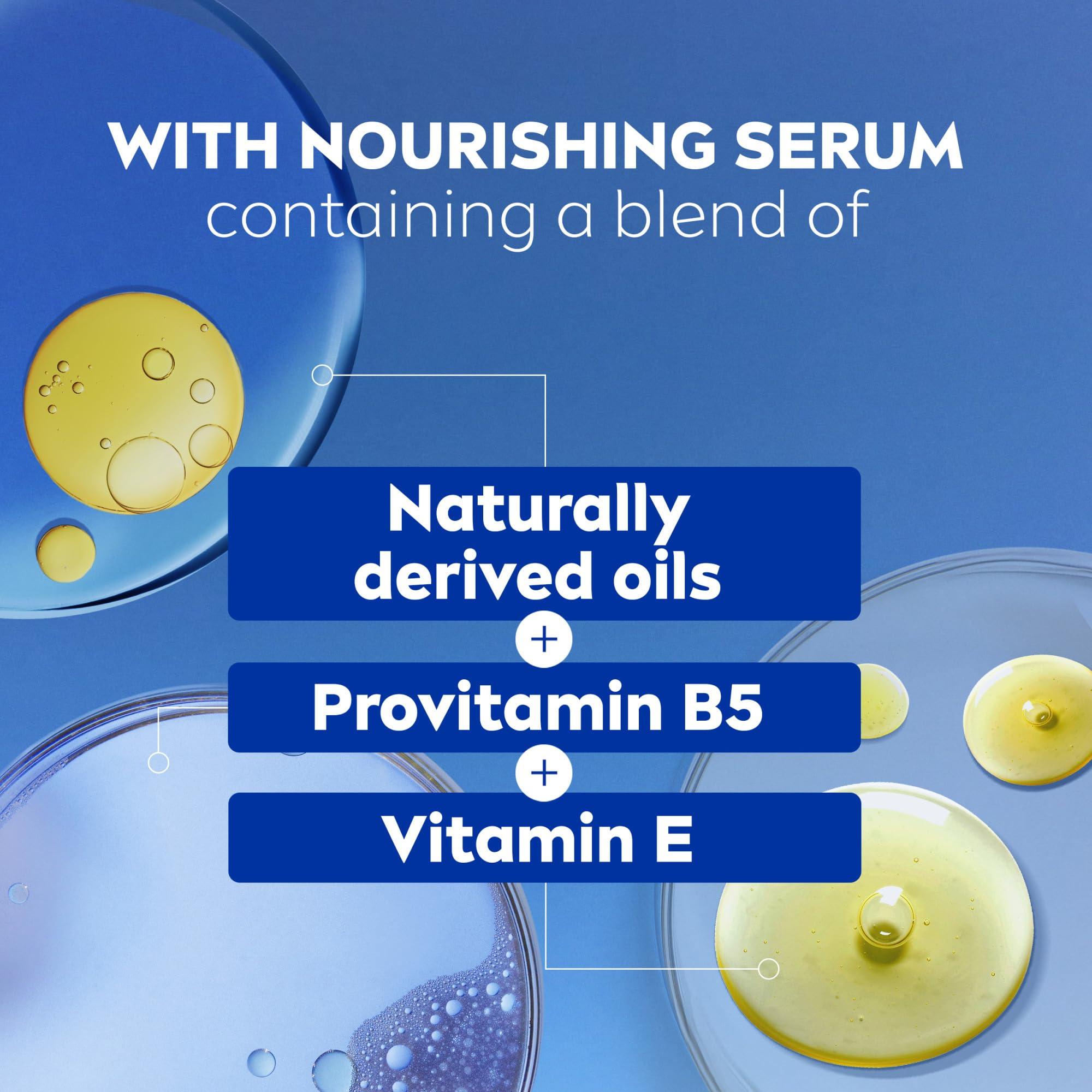 NIVEA Refreshing White Peach and Jasmine Body Wash with Nourishing Serum, Scented Body Wash for Women, Enriched with Provitamin B5 and Vitamin E, 20 Fl Oz Bottle - Image 7