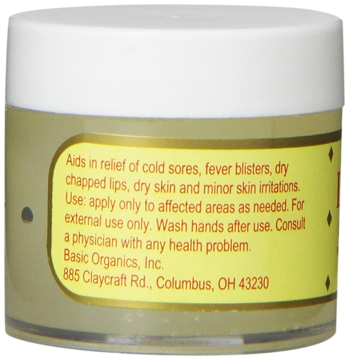 Basic Organics L-Lysine Lip Ointment, 0.875 oz - Image 4