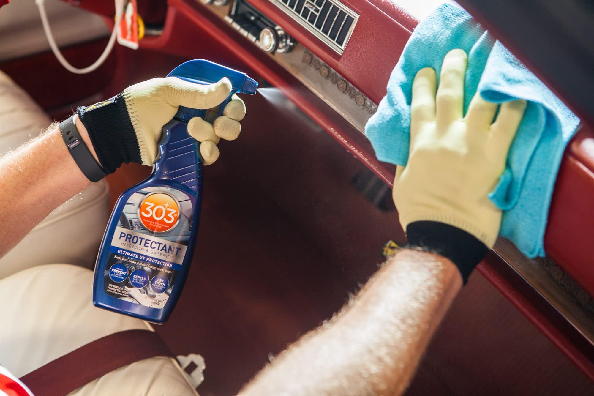 303 Products Automotive Protectant Spray - Helps Prevent Fading & Cracking, Repels Dust, Lint & Staining, Superior UV Protection & Restores Lost Color, Exterior & Interior Car Cleaning Supplies 16oz - Image 7