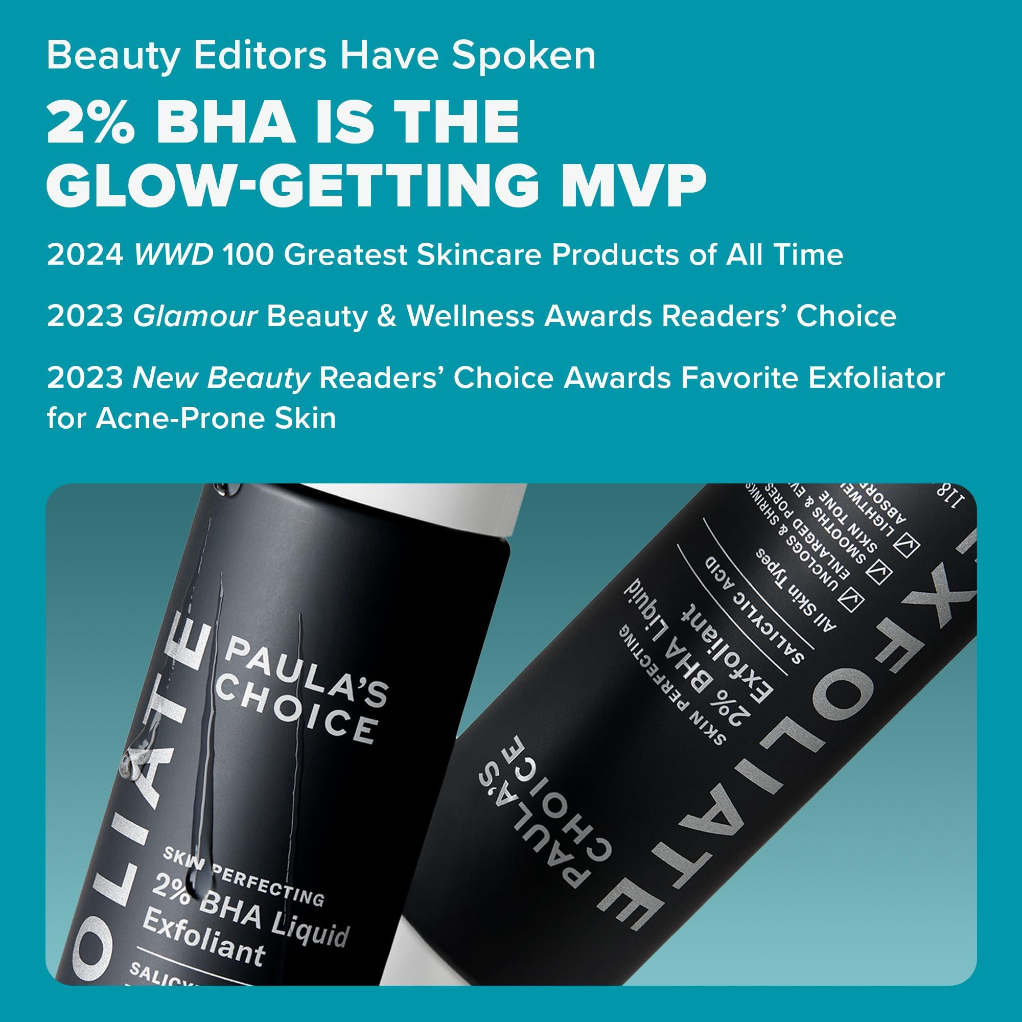 Paula's Choice SKIN PERFECTING 2% BHA Liquid Salicylic Acid Exfoliant-Facial Exfoliant for Enlarged Pores, Wrinkles & Fine Lines and Suitable for Blackhead-Prone Skin - Image 2