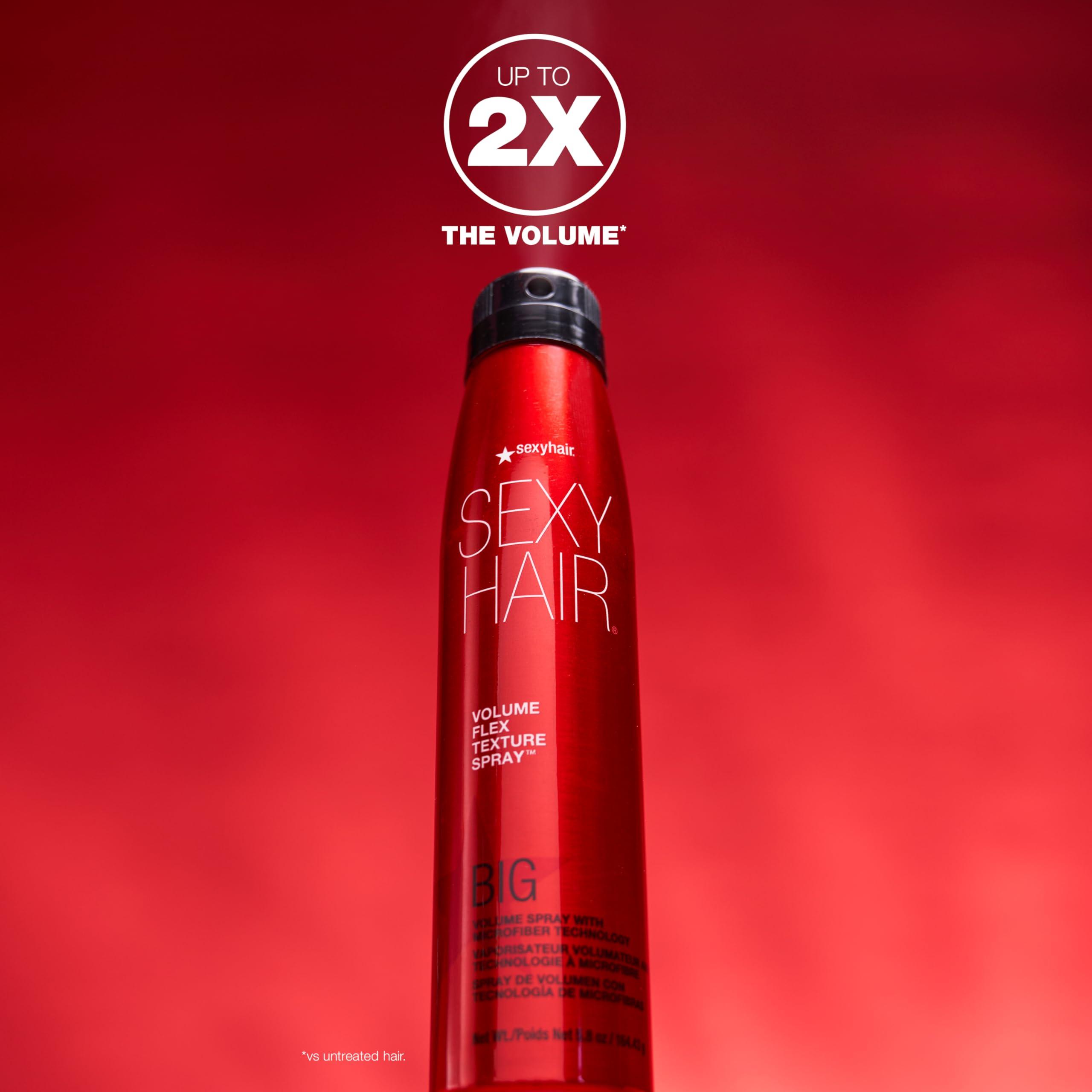 SexyHair Big Volume Flex Texture Spray with Microfiber Technology | Builds Flexible Fullness | Provides Volume Up to 2x - Image 6