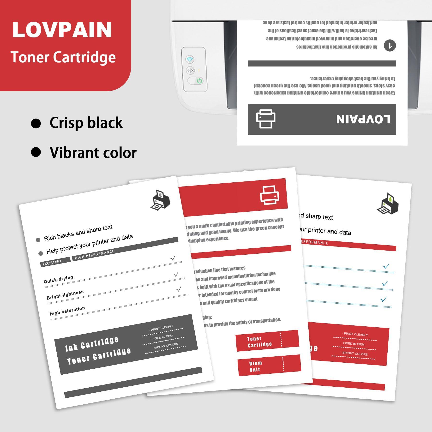 LOVPAIN VersaLink C400/C405 Black Extra High Capacity Toner Cartridge 2 Pack (10,800 Page/Pack) - Lvan Compatible 106R03536 Toner Cartridge Replacement for Xerox VersaLink C400 C405 Printer - Image 4