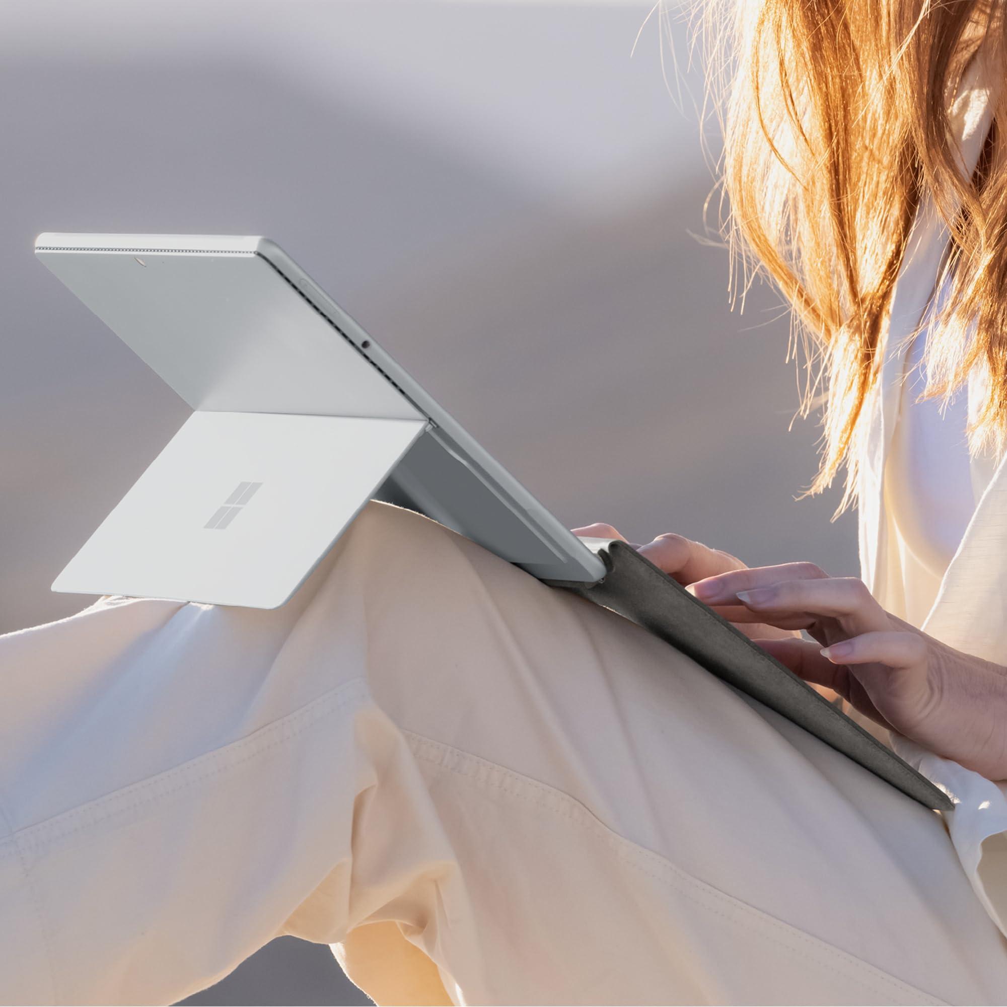 Microsoft Surface Pro Keyboard with Slim Pen 2 Bundle for Pro Copilot+ (11th Edition), Pro 9 and Pro 8, Alcantara Material, Black - Image 4