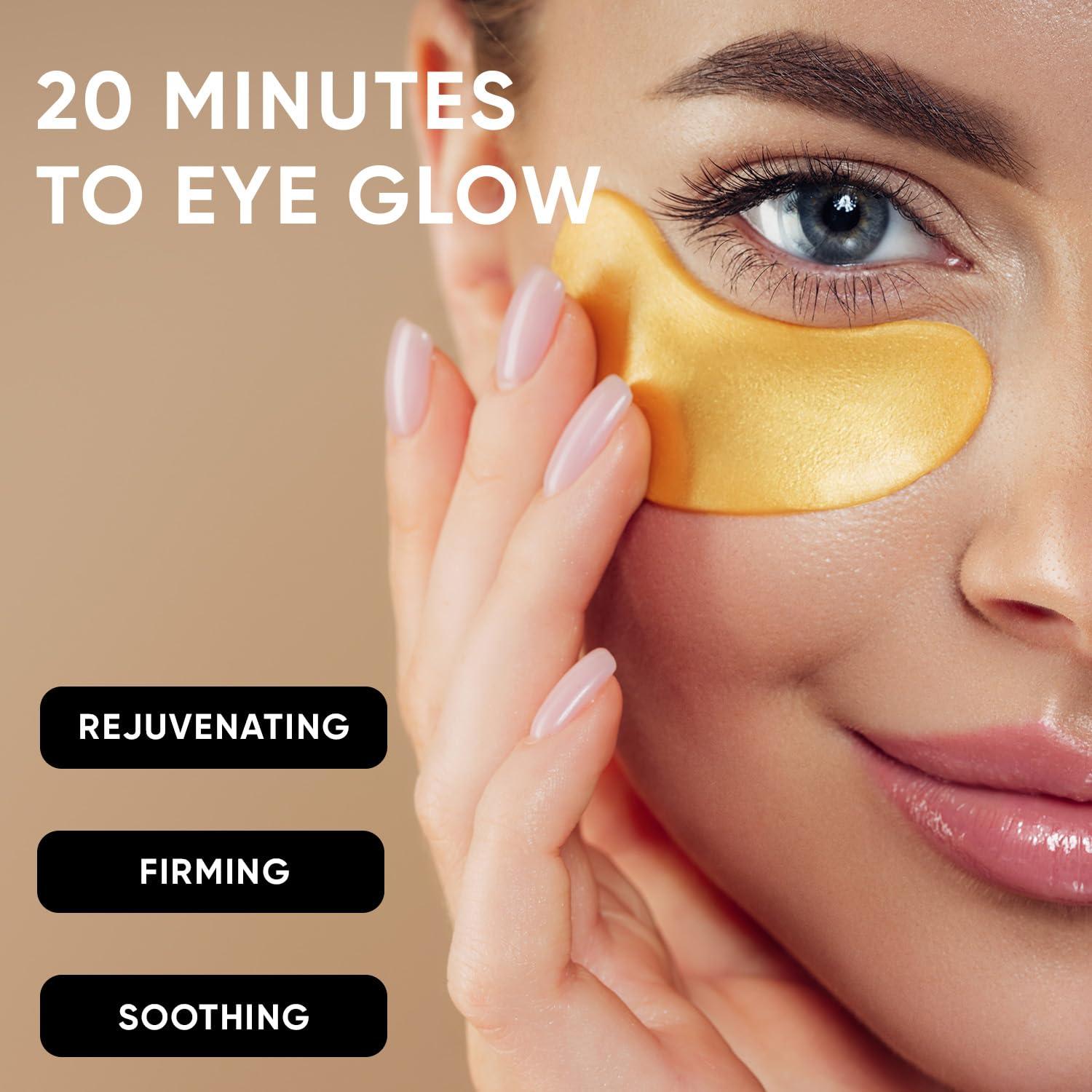 Under Eye Patches (20 Pairs) - Eye Patches For Puffy Eyes And Dark Circles - Under Eye Mask For Beauty & Personal Care - Under Eye Mask Amino Acid & Collagen For Dark Circles And Puffiness by Celor - Image 2