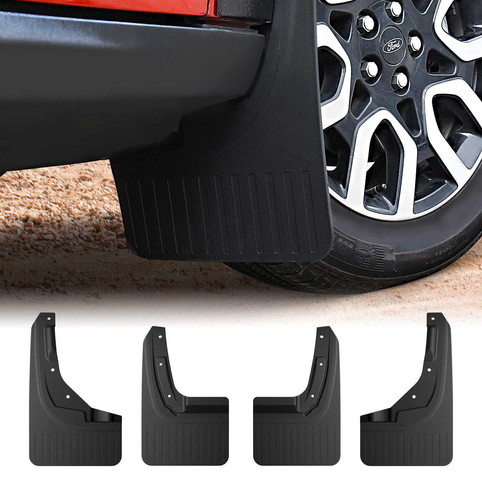Mabett Mud Flaps for Ford Maverick 2025 2024 2023 2022 Accessories, Flexible Material, All-Weather Fender Front & Rear Mud Guards Splash 4PCS（Not Fit Lobo Model）