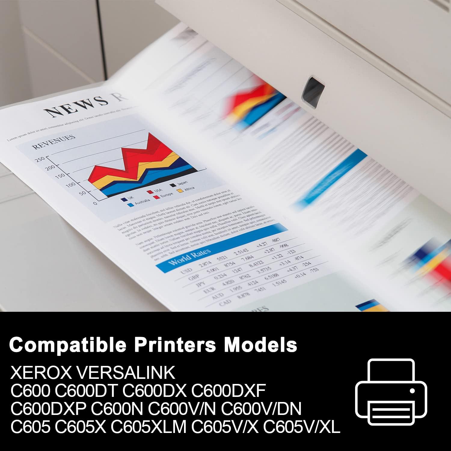 VersaLink C600 C605 Black Extra High Capacity Toner Cartridge, Remanufactured for Xerox 106R03919 (16,900 Pages) - Image 2