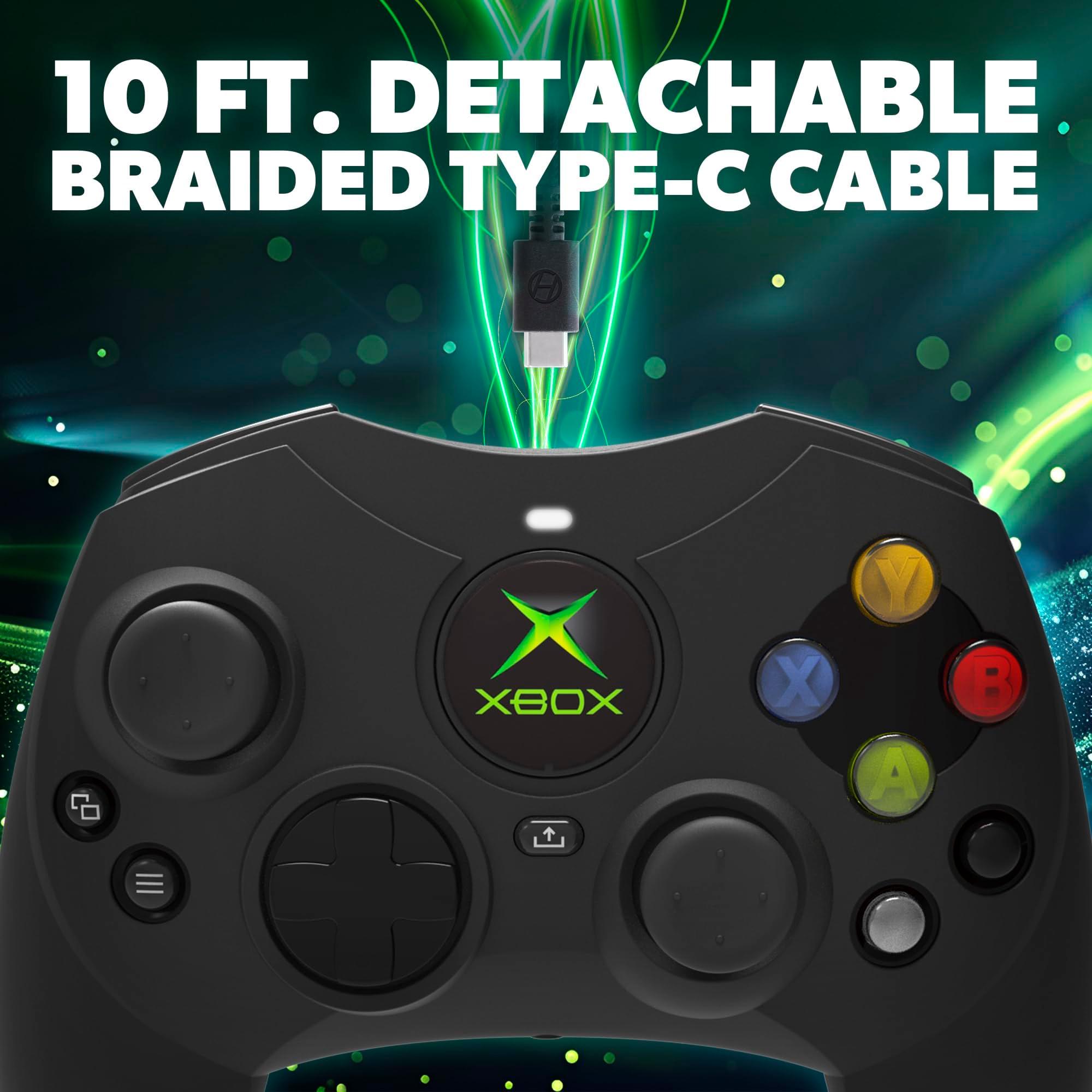 Hyperkin DuchesS Wired Controller with Hall Effect Joysticks - Officially licensed S Controller replica for Xbox Series X|S, Xbox One, Windows 10|11, PC , with Audio Jack, Impulse Triggers, Gaming Gamepad Plug and Play Black - Image 5