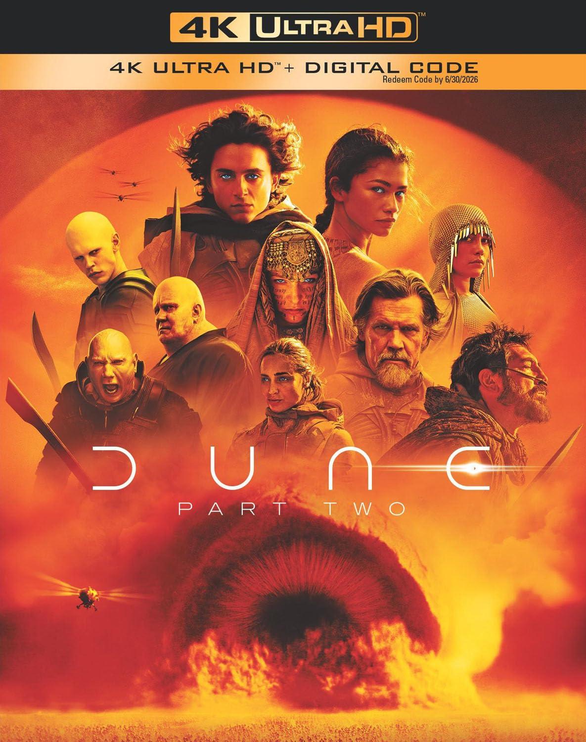Dune: Part Two (4K Ultra HD + Digital)