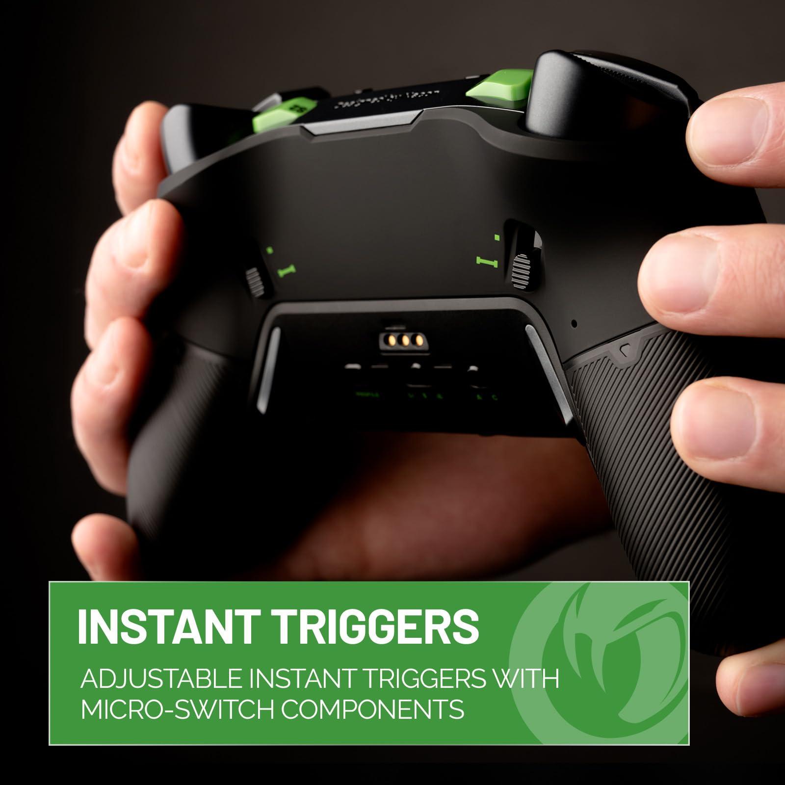 NACON Revolution X Unlimited Advanced Precision Controller Officially Licensed for Xbox Series X | S, Xbox One, Windows 10/11 PC & Android - Wired and Wireless - Charging Station - Image 6