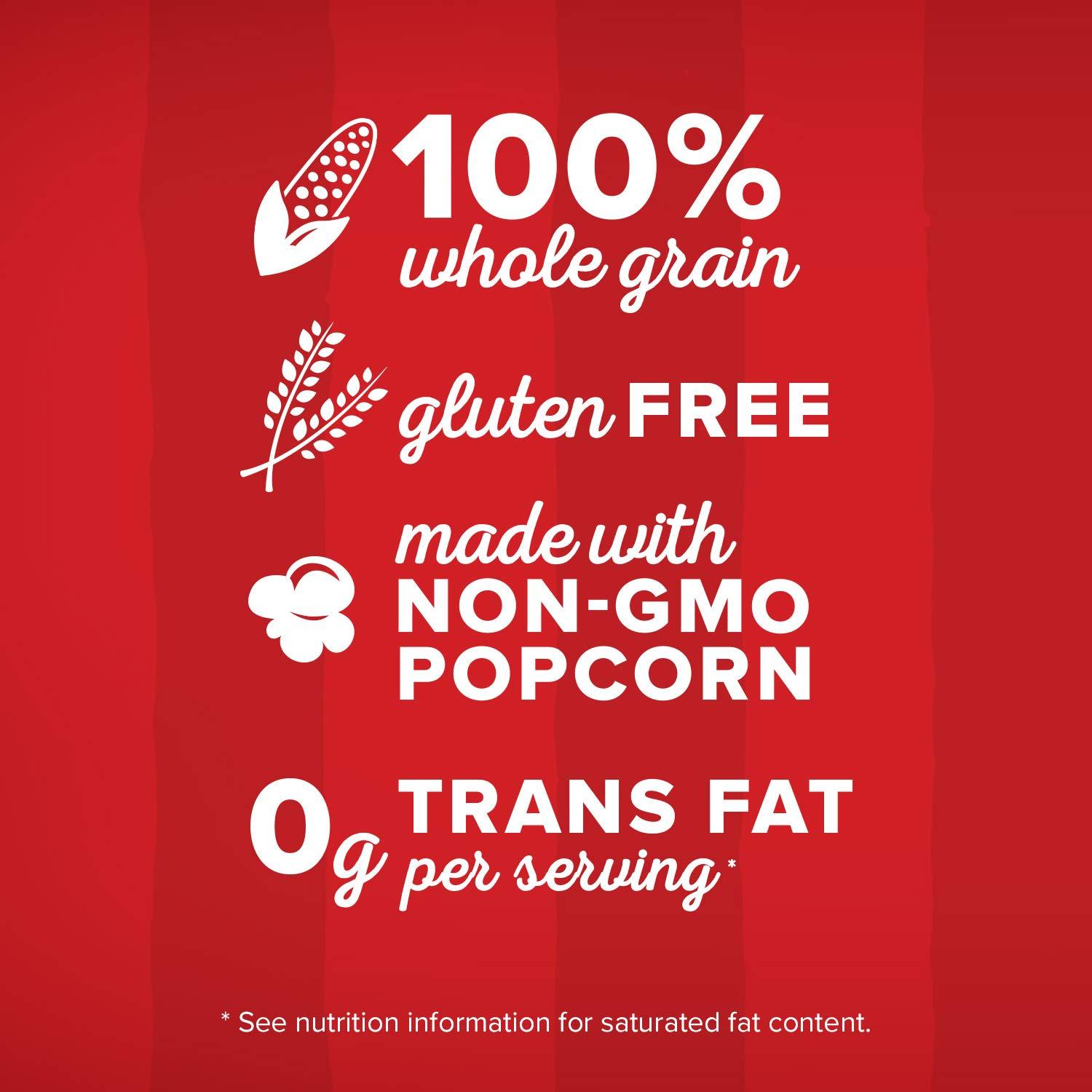 Orville Redenbacher’s Microwave Popcorn + Tub, Movie Theater Butter Flavor, 3.9 oz - Image 3