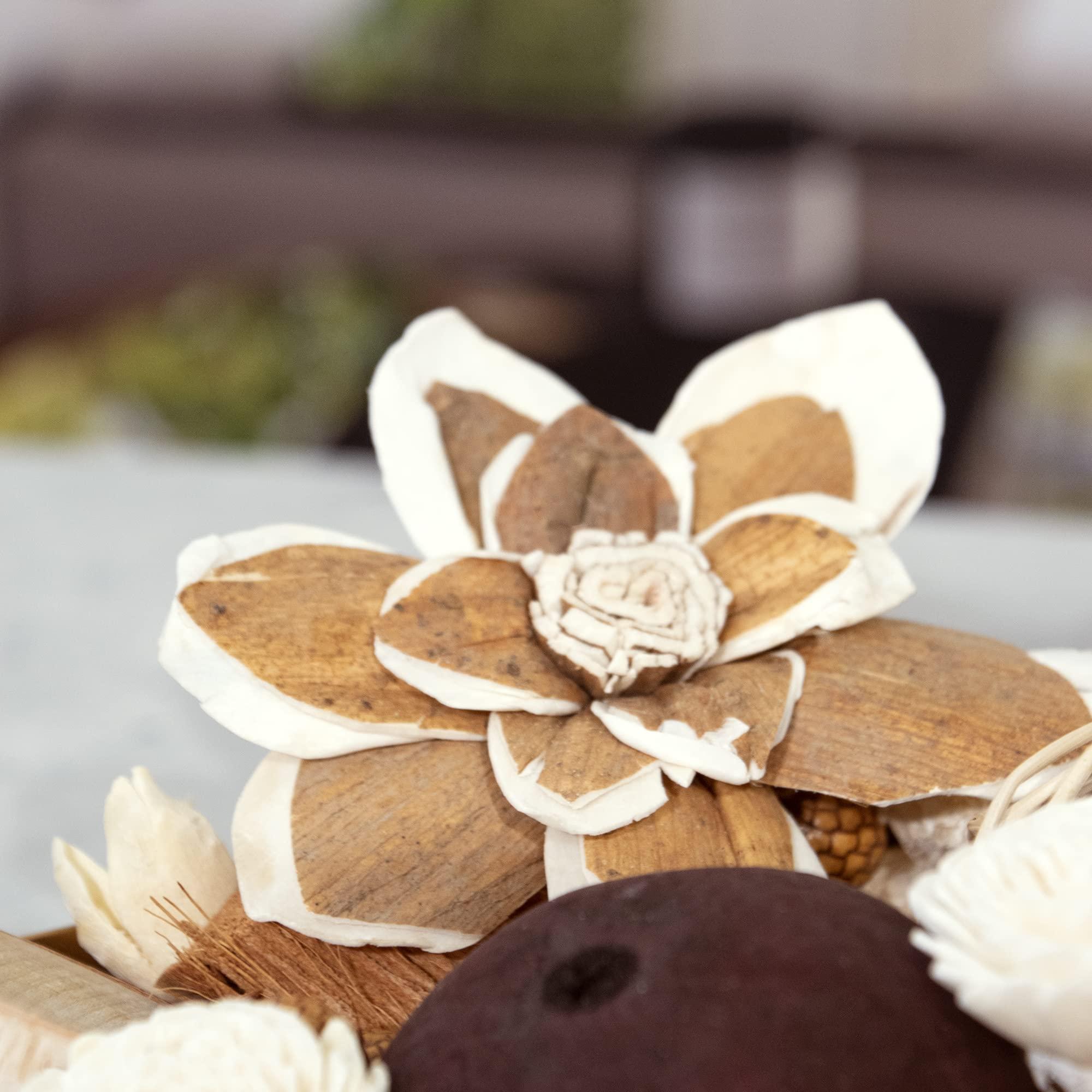 ANDALUCA Maison Box Fragrance Potpourri Decorative Vase & Bowl Filler Home Décor (Coconut Sandalwood) - Image 5