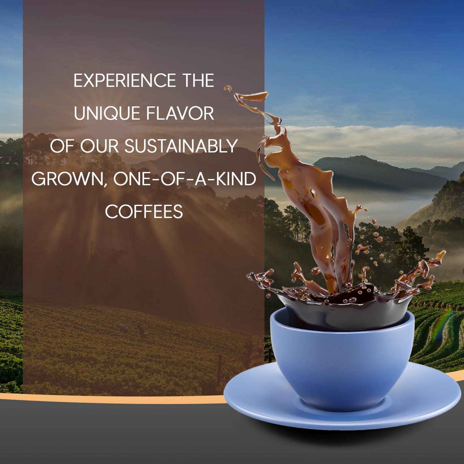 Cafés Granell Kopi Luwak, Blue Mountain (Jamaica) & Panama Geisha Coffee 3 Pack Gift Set | Exotic Collection Fresh Whole Beans Quality Controlled 100% Arabica Coffee-Premium Medium Roast 3.53oz ea. - Image 3