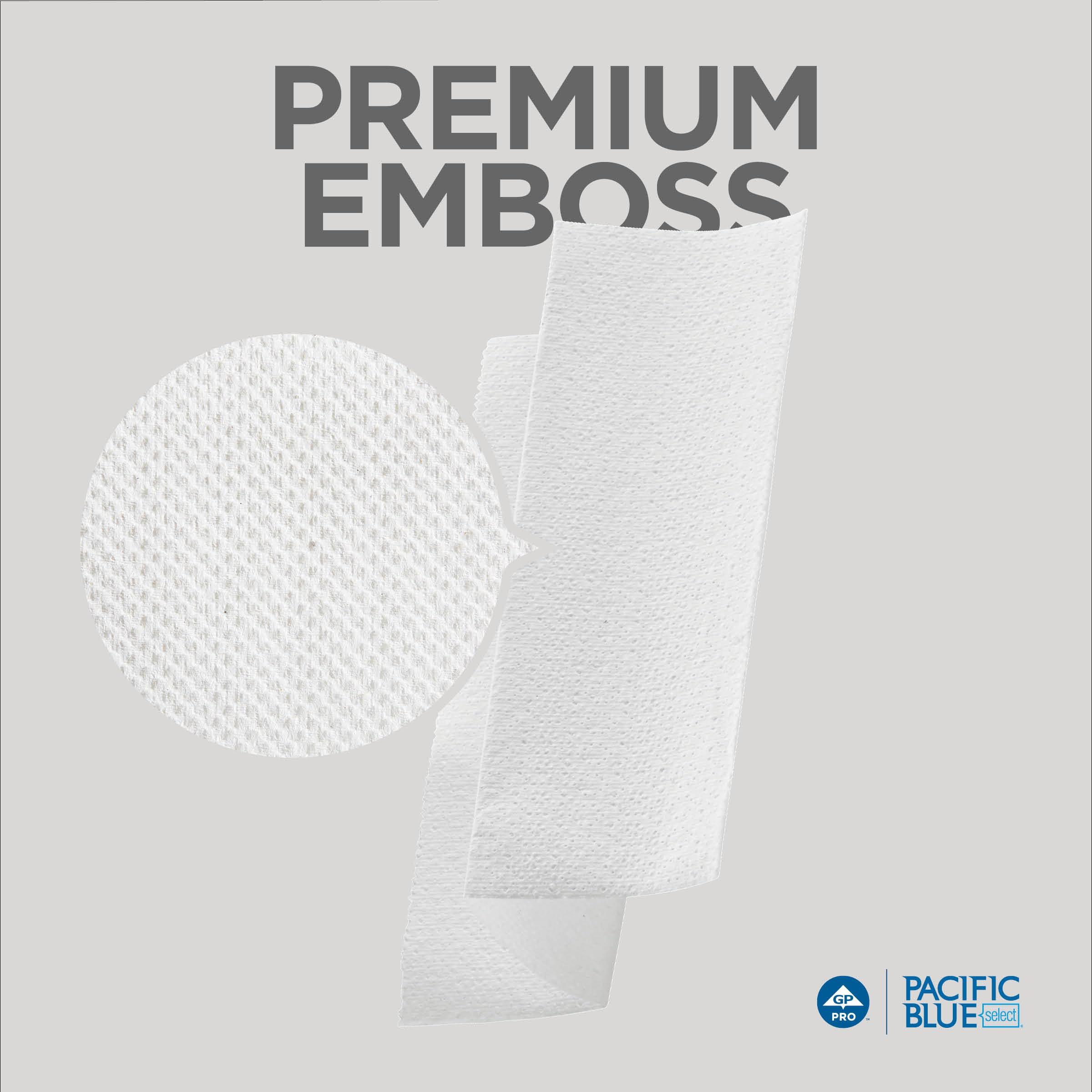 Pacific Blue Select Multifold Premium 2-Ply Paper Towels by GP PRO (Georgia-Pacific),White, 21000,125 Paper Towels Per Pack,16 Packs Per Case - Image 5
