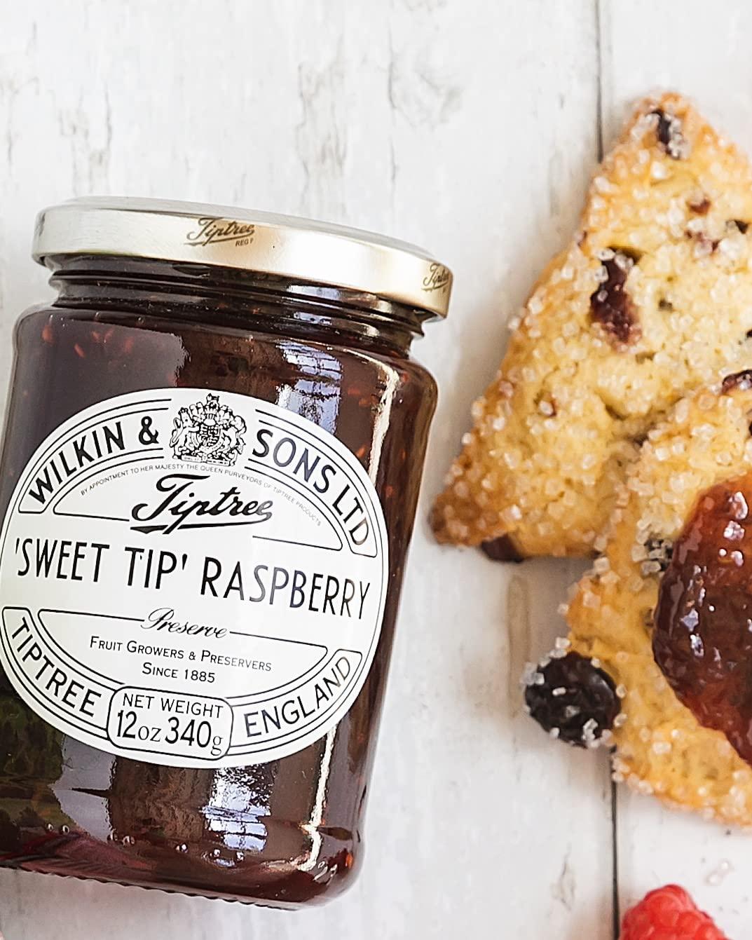 Tiptree Sweet Tip Raspberry Preserve, 12 Ounce Jar - Image 3