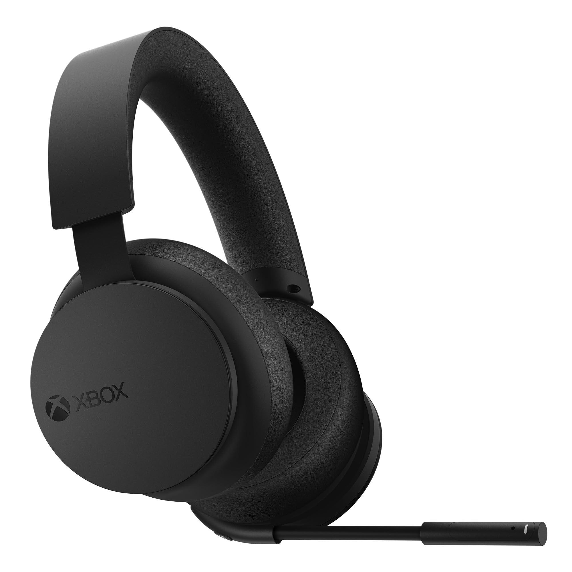 Xbox Wireless Gaming Headset – Over Ear Headphones – Spatial Audio with Dolby Atmos, Windows Sonic Series X|S, One, Windows PC, Mobile – Carbon Black