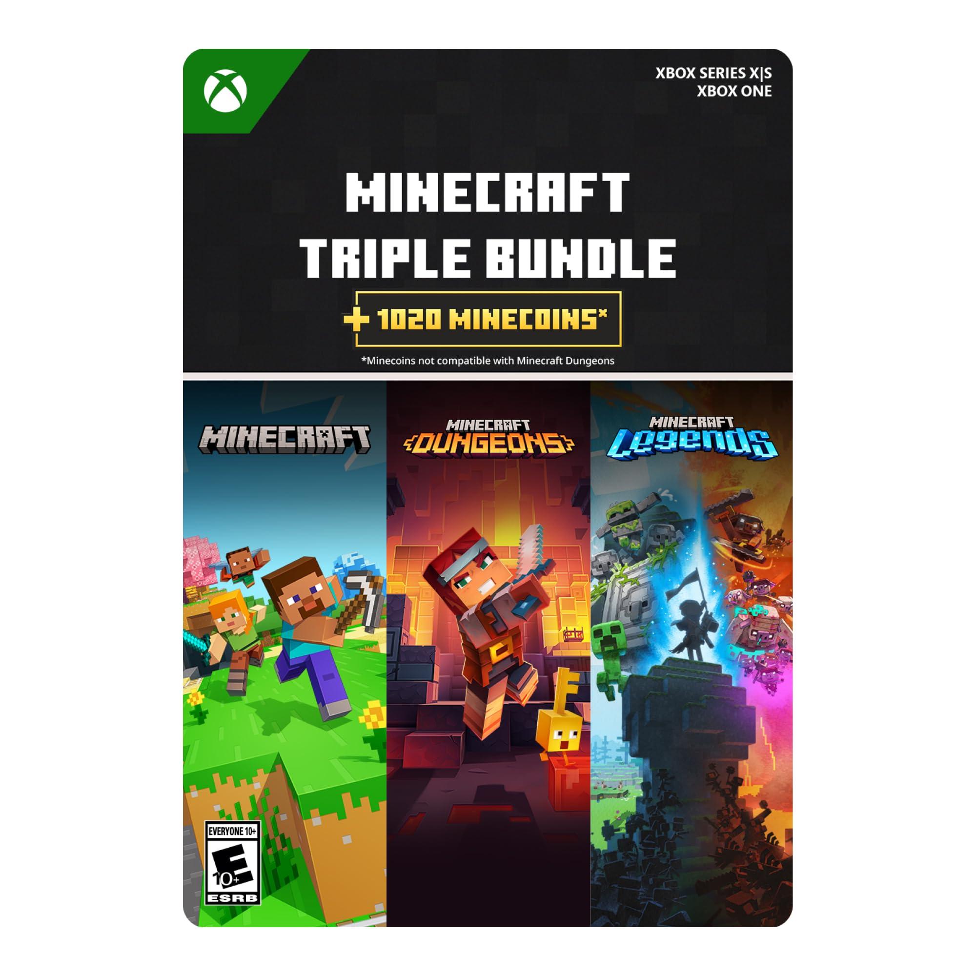 Minecraft Triple Bundle (Xbox) - Xbox [Digital Code]