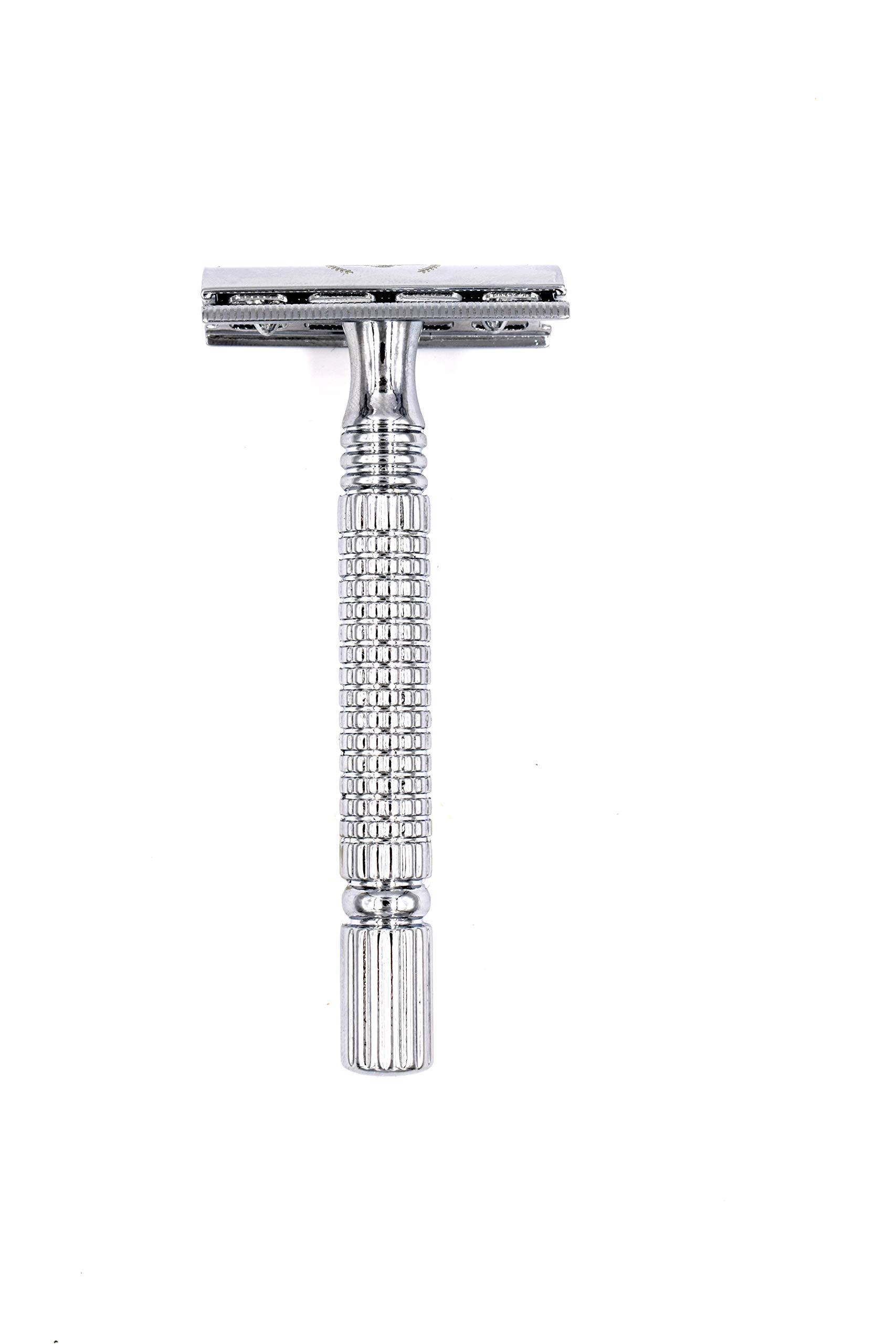 Roman Empire Shaving Double Edge Safety Razor ROMAN EMPIRE SHAVING Augustus with 20 Blades Sampler (Astra-Derby-Shark-Treet) - Image 9