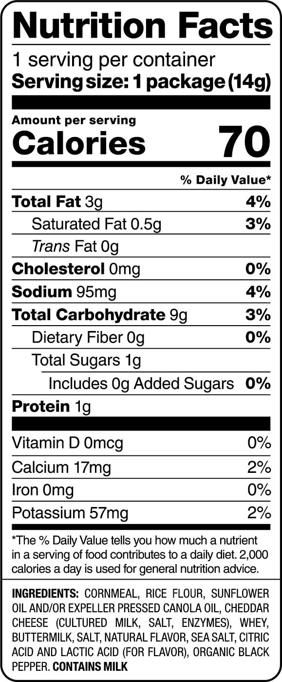 Pirate's Booty Aged White Cheddar Cheese Puffs, Gluten-Free, Kids Snacks, 0.5oz (24ct) - Image 8