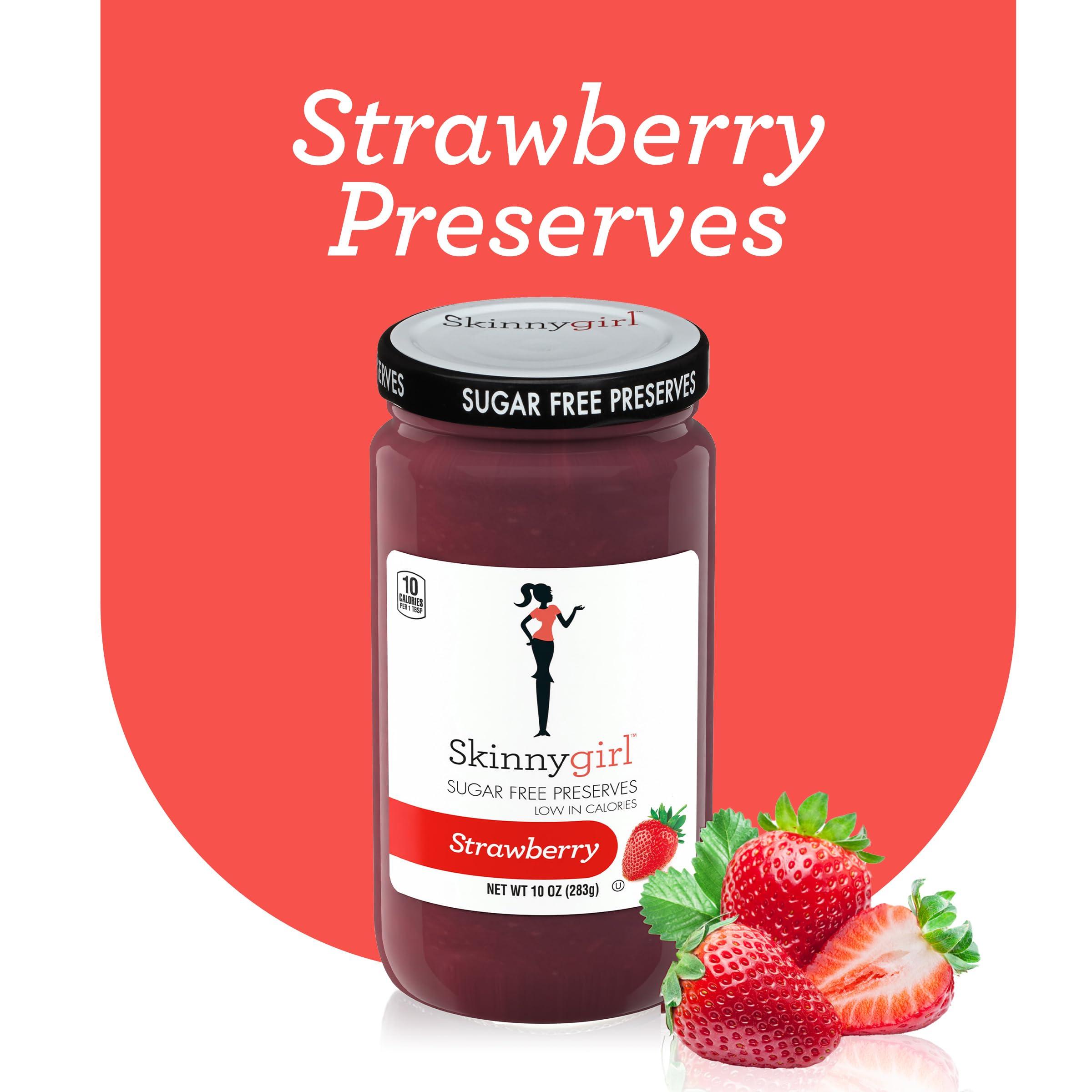 Skinnygirl Sugar Free Kosher Preserves, Strawberry, 10 Ounce - Image 7