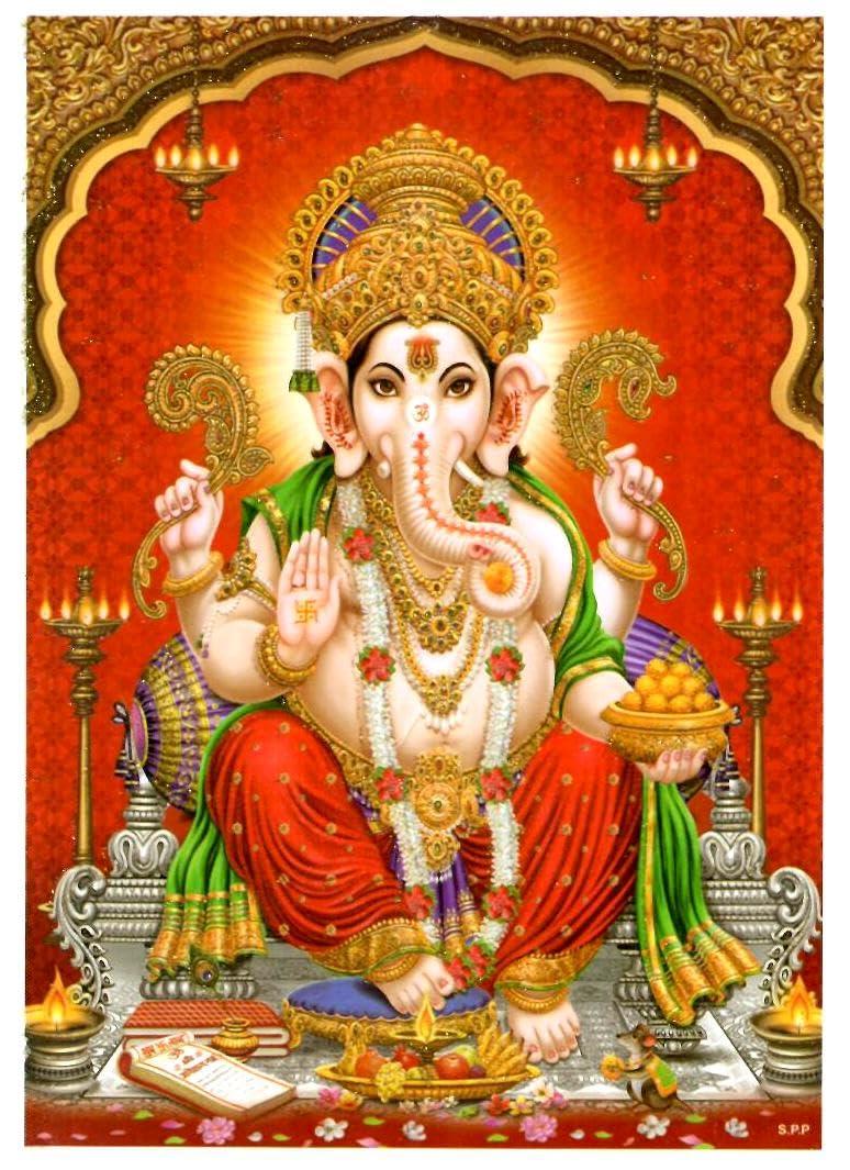 Lord Shri Ganesh - Religious Spiritual Poster (Ganesh Ji)