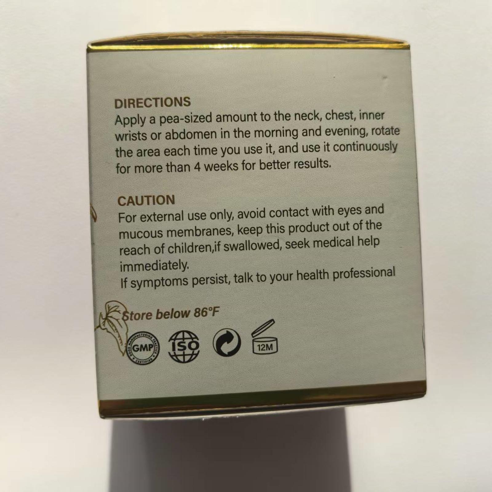 Organic Wild Yam Cream with Red Clover, Moisturizing Cream for Women, Includes Applicator (2.3 Ounce) - Image 8