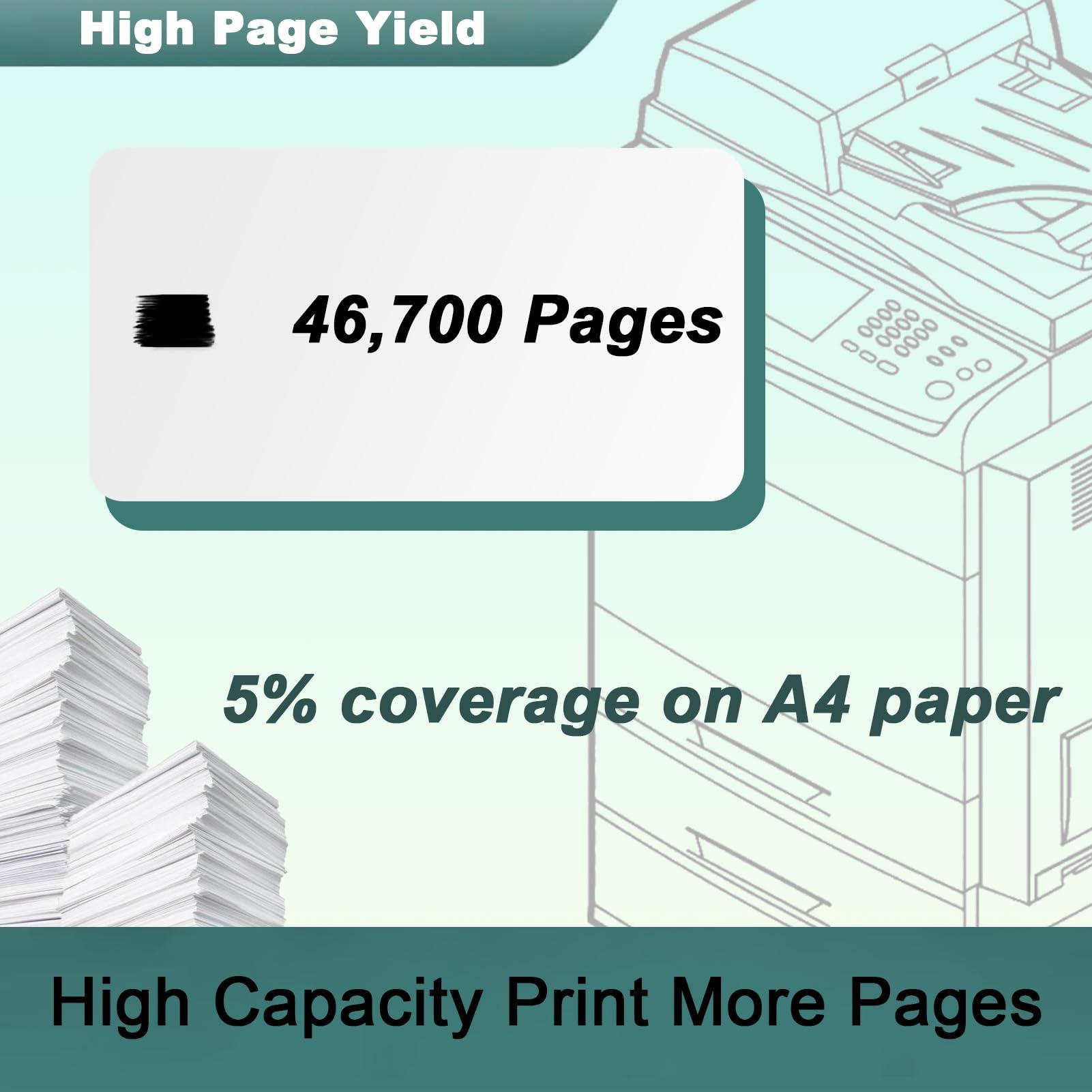 106R03946 Toner Cartridge Compatible Replacement for Xerox VersaLink B600 B605 B610 B615 Printers Combo Pack*1 - Image 3