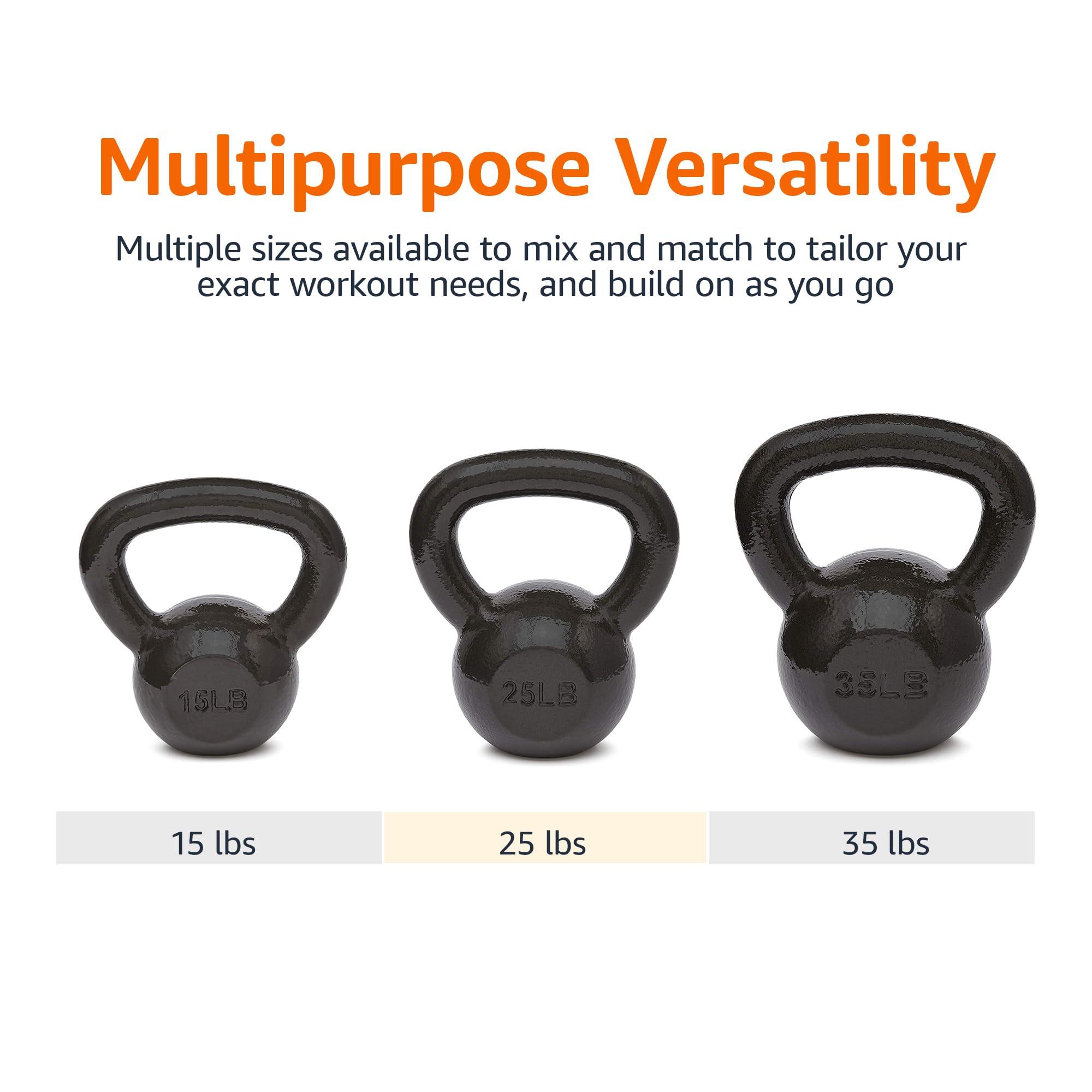Amazon Basics Cast Iron Kettlebell - Image 4