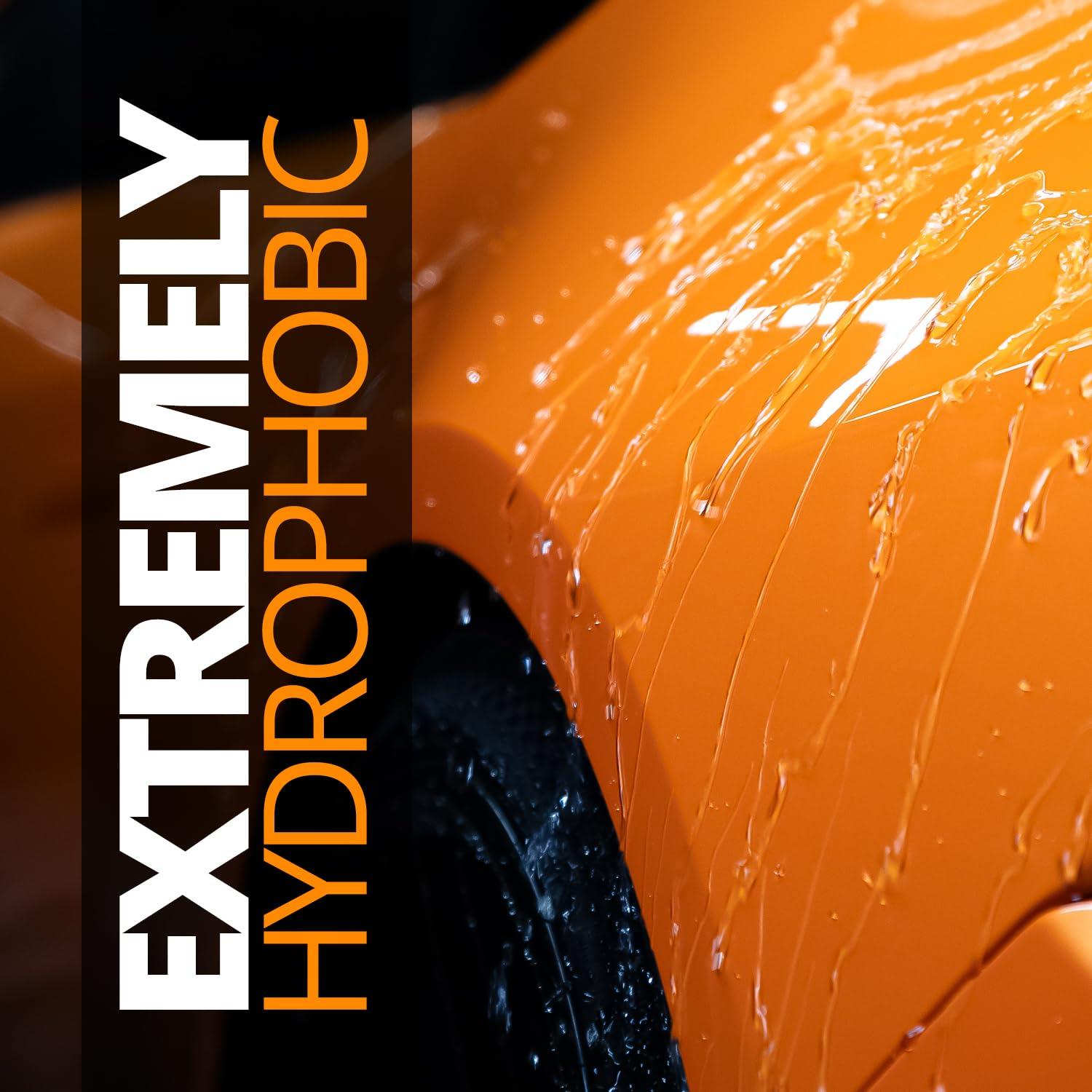CERAKOTE® Platinum Rapid Ceramic Paint Sealant Spray (14 oz.) - Maximum Gloss & Shine – Extremely Hydrophobic – Unmatched Slickness - Ceramic Spray Coating - 50 Wash Rating - Image 6