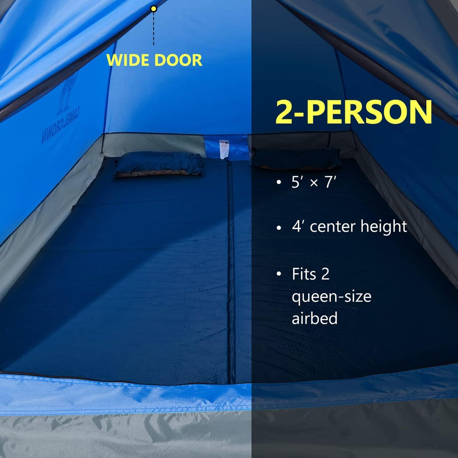CAMEL CROWN Tents for Camping 2/3/4/5 Person Camping Dome Tent, Waterproof,Spacious, Lightweight Portable Backpacking Tent for Outdoor Camping/Hiking - Image 5