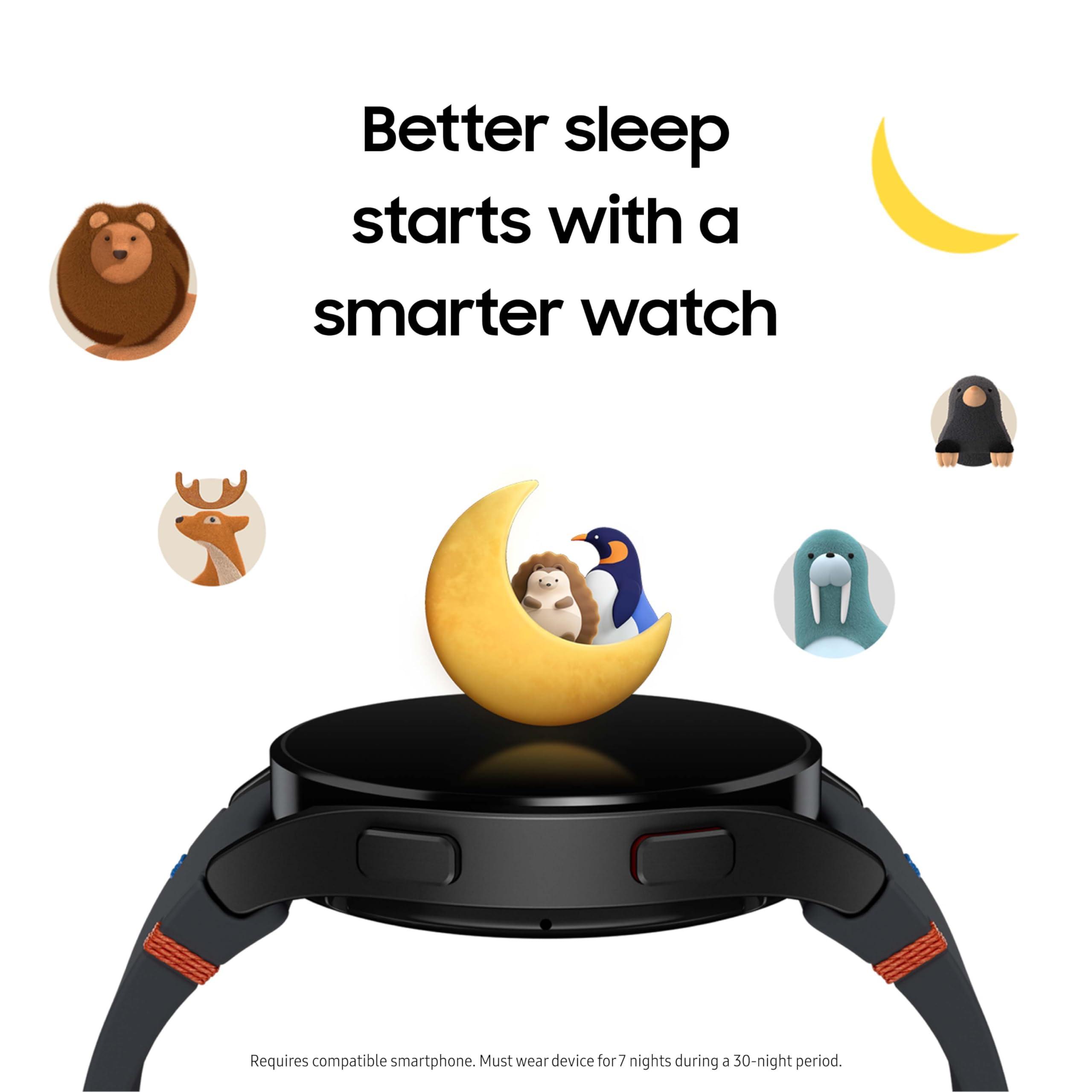SAMSUNG Galaxy Watch FE 40mm Bluetooth AI Smartwatch w/Fitness Tracking, BIA Sensor, Personalized HR Zones, Heart Rate Tracker, Sleep Monitor, 2024, Silver [US Version, 1Yr Manufacturer Warranty] - Image 6
