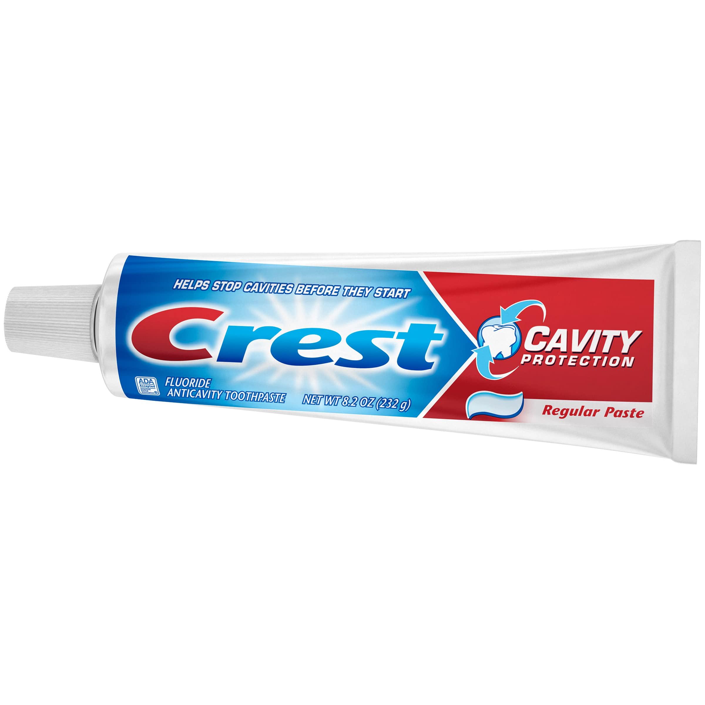 Crest Fluoride Anticavity Toothpaste, Prevents Cavities Before They Start, Regular Paste, 8.2 Ounce (Pack of 5) - Image 6