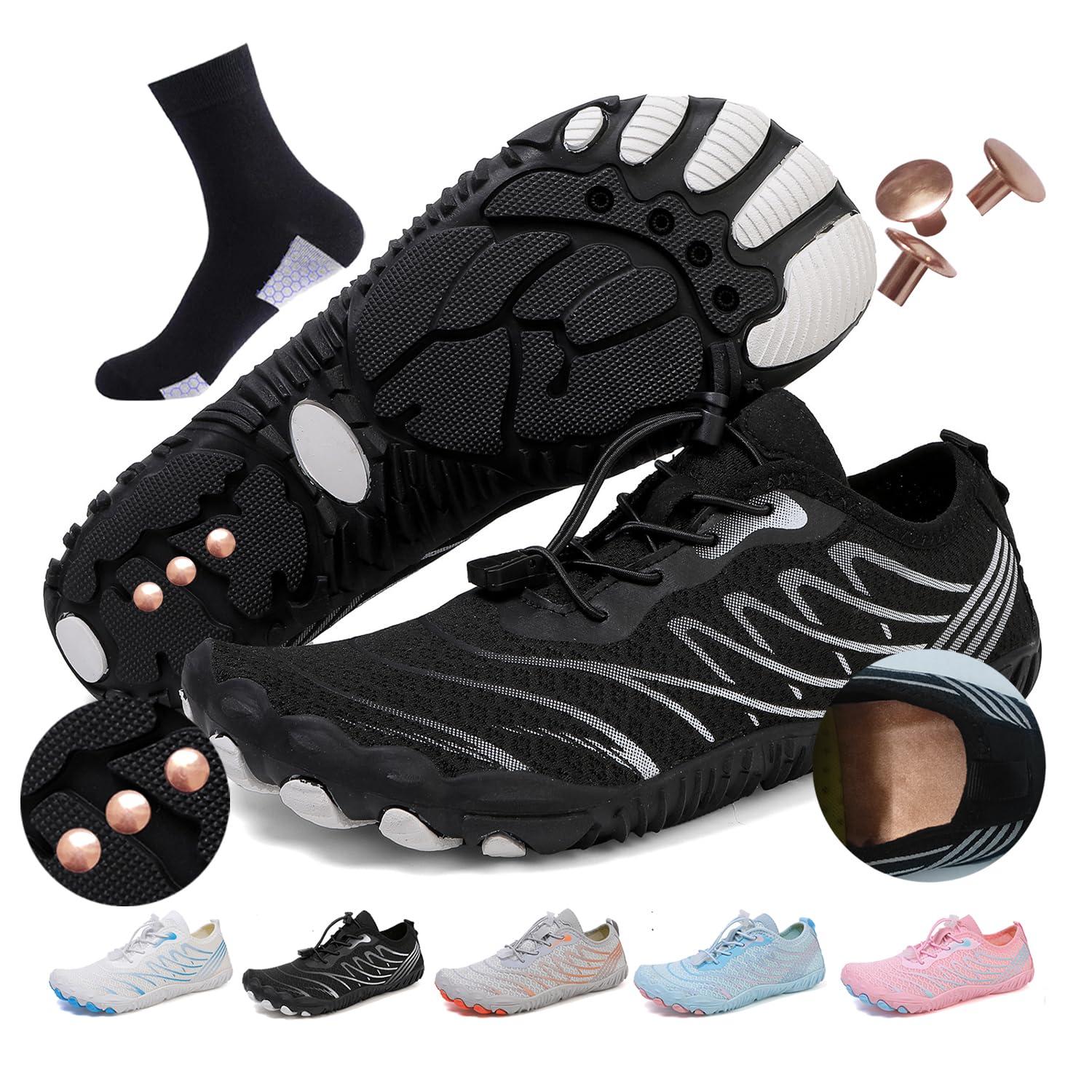 AddBili Grounding Shoes with Copper Grounded Footwear Barefoot Shoes Effectively Soft Comfortable