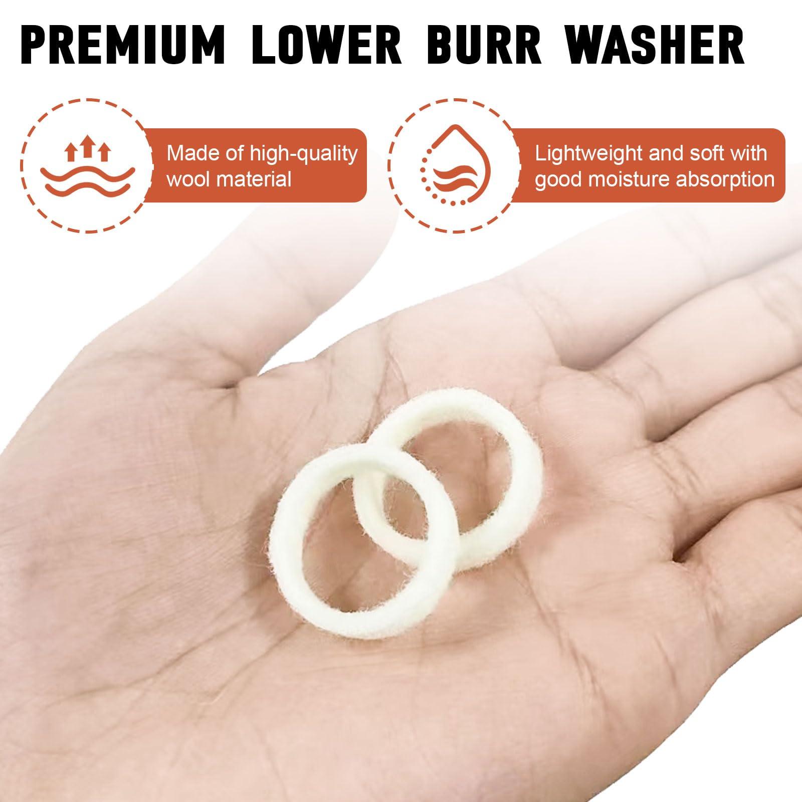 BES870XL Felt Washer Lower Burr for Breville Espresso Machine Grinders, SP0001575 Replacement Accessories for Breville Barista Express 870/876/878/880/980, Coffee Machine Cleaning Gasket, 8 Pack - Image 5