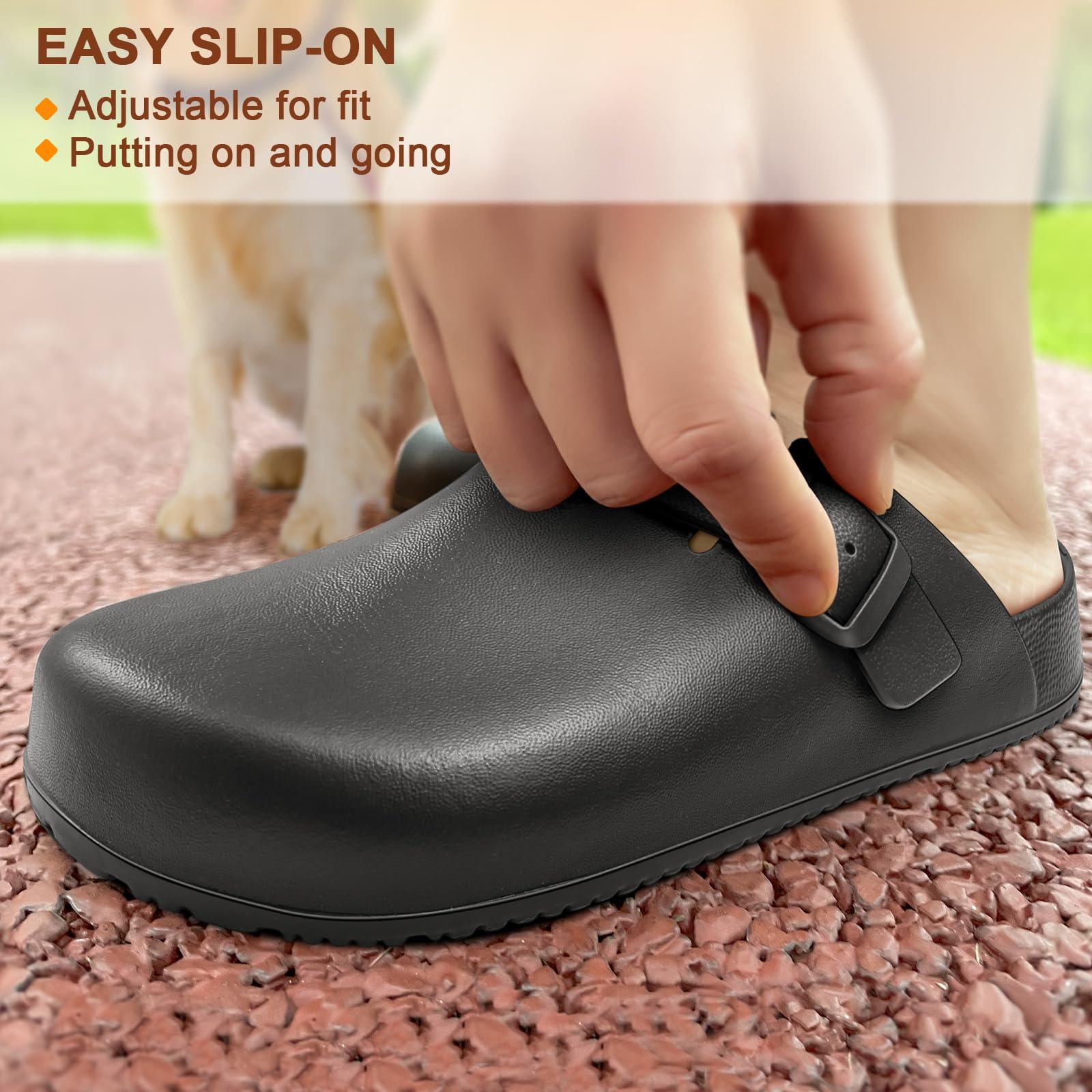 Bigant Womens Clogs,Mercy Mules for Womens Nurse Shoes-Slip on Garden Work Shoes - Image 6