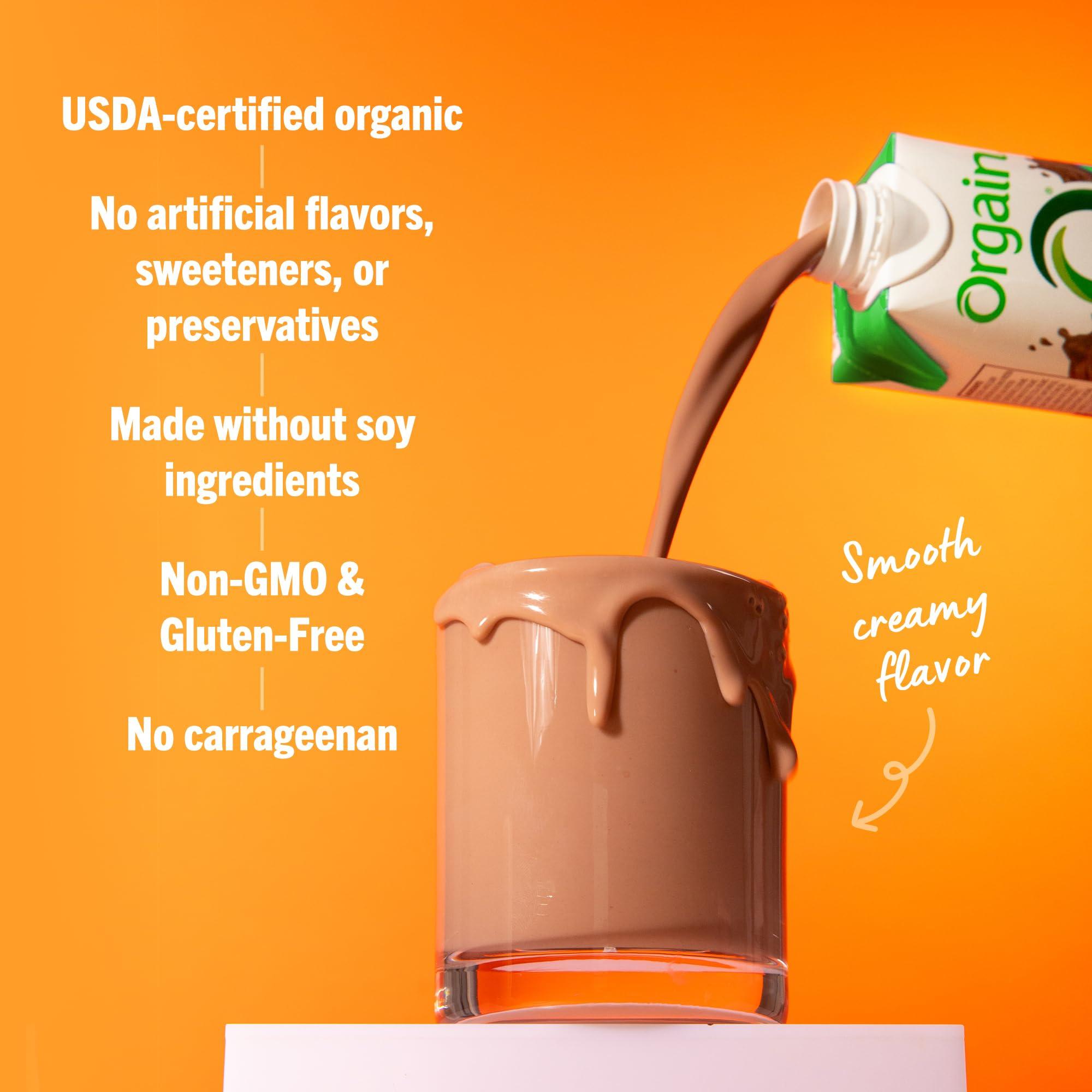 Orgain Organic Nutritional Protein Shake, Creamy Chocolate Fudge - 16g Grass Fed Whey Protein, Meal Replacement, 20 Vitamins & Minerals, Fruits & Vegetables, Gluten Free, Non-GMO, 11 Fl Oz (12 Pack) - Image 6