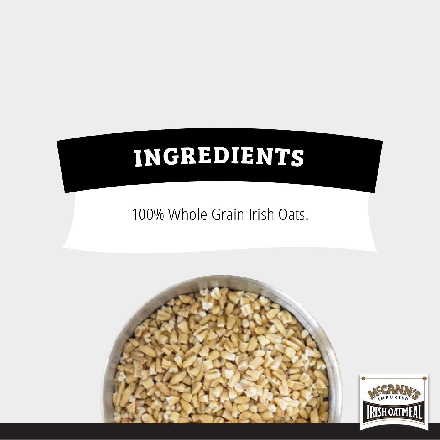 McCann's Irish Oatmeal, Quick & Easy Steel Cut Oats, 24 Ounce (Pack of 12) - Image 10