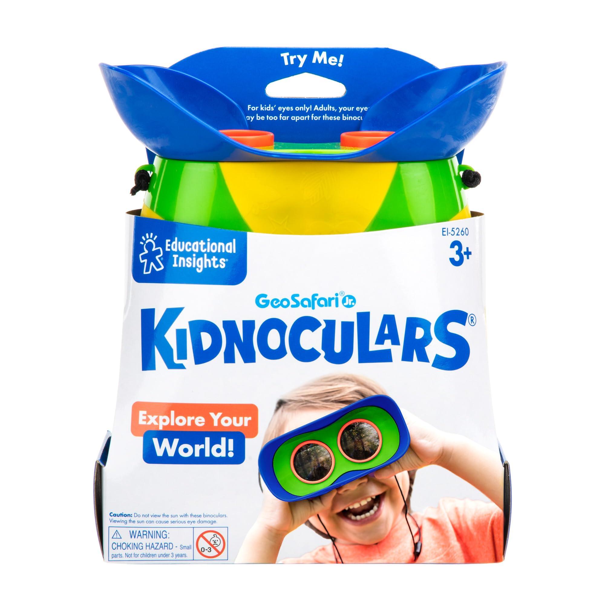 Educational Insights GeoSafari Jr. Kidnoculars, Binoculars for Toddlers & Kids, Easter Basket Stuffers for Kids, Gift for Toddlers Ages 3+ - Image 9
