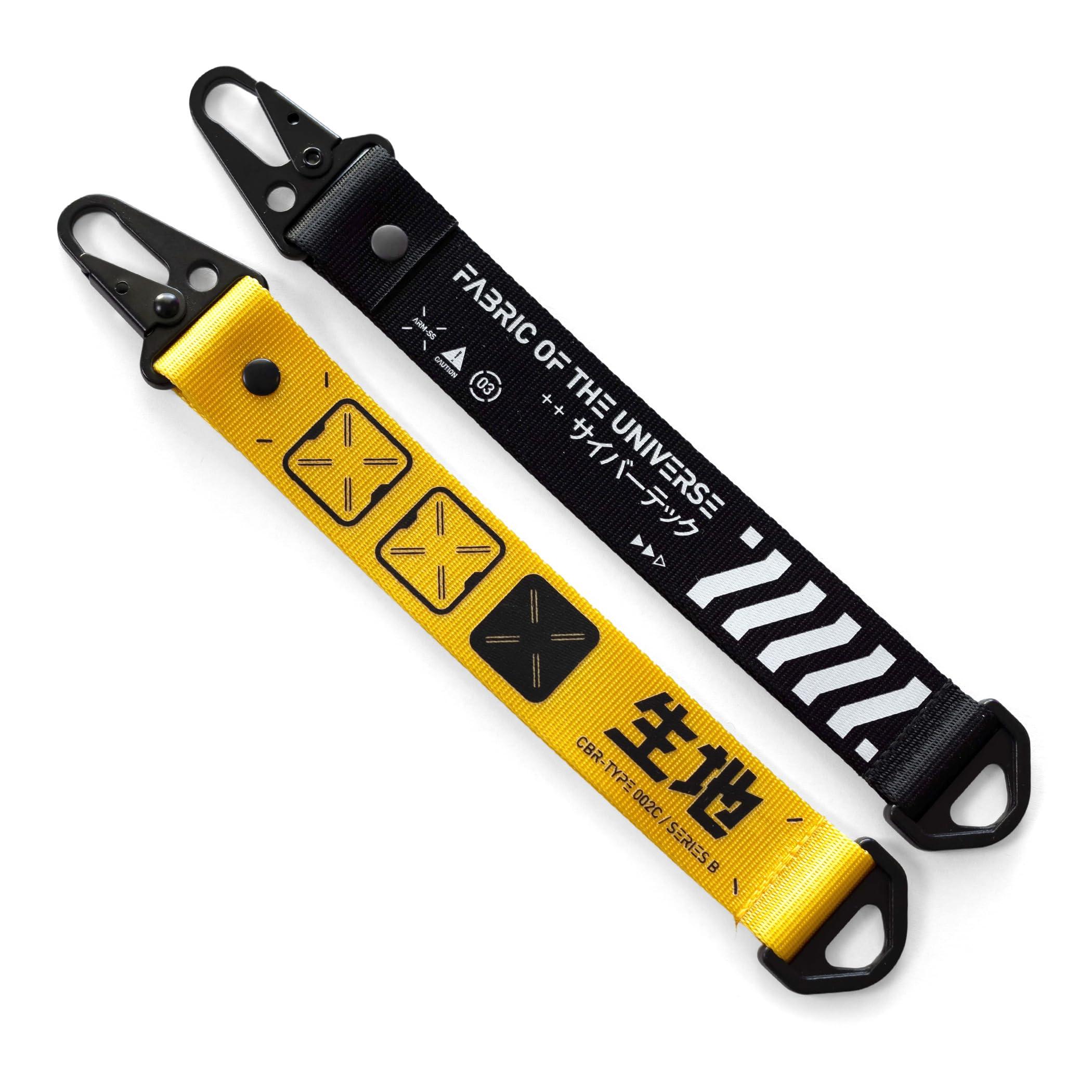 Fabric of the Universe Techwear Cyberpunk Graphic Keychain Hang Tag - Image 2