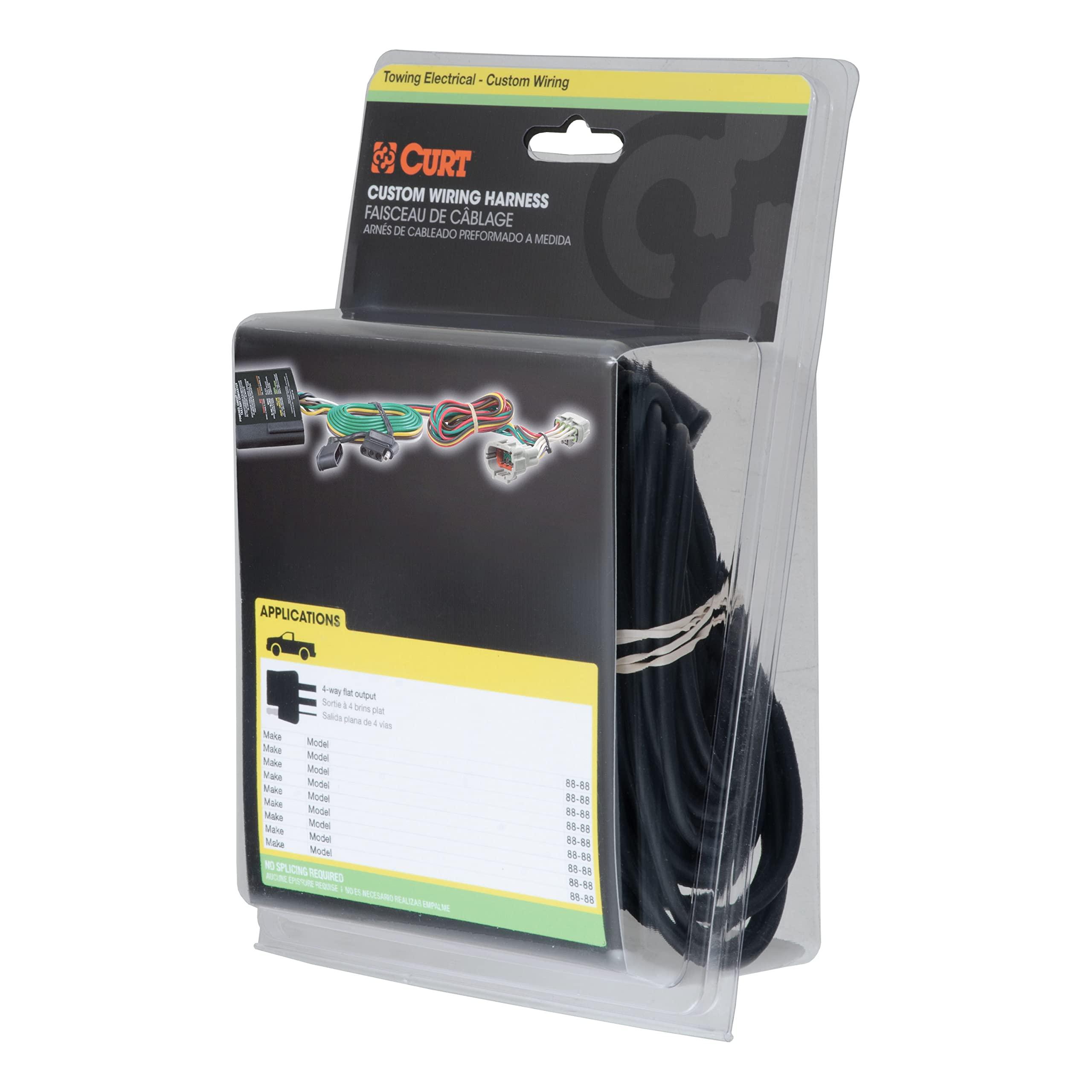 CURT 56473 Vehicle-Side Custom 4-Pin Trailer Wiring Harness, Fits Select Jeep Grand Cherokee, L - Image 7